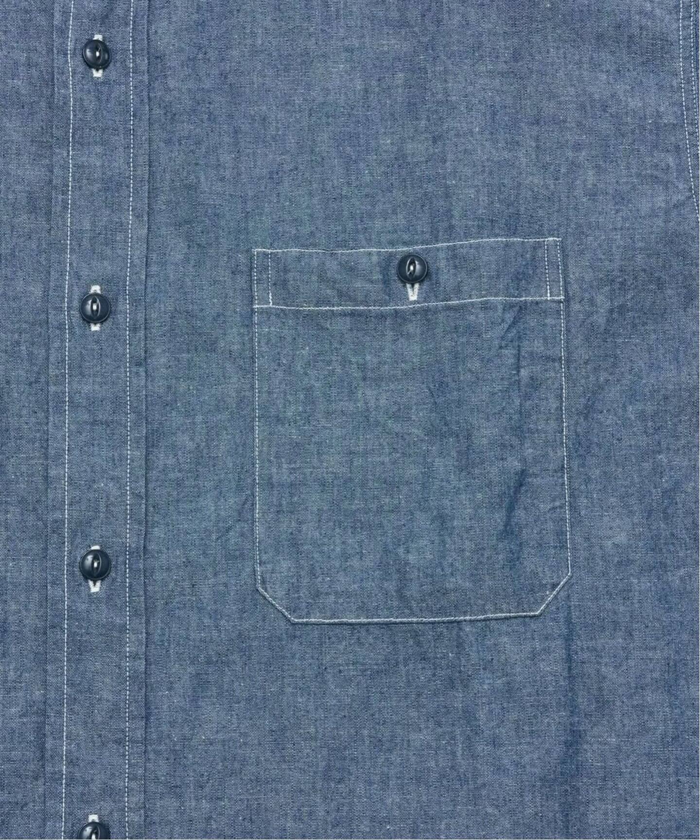 LE / エルイー】 STANDARD chambray SH:シャツ（シャツ／ブラウス）｜L