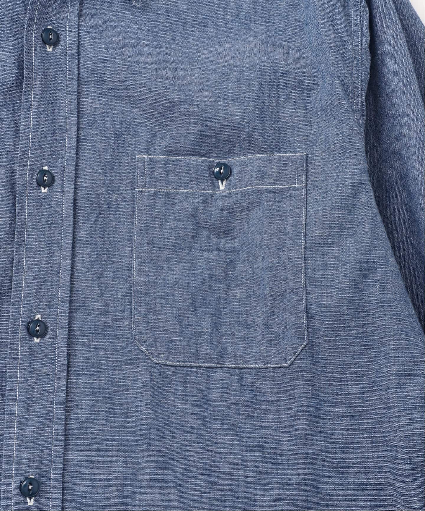 LE / エルイー】 STANDARD chambray SH:シャツ（シャツ／ブラウス）｜L
