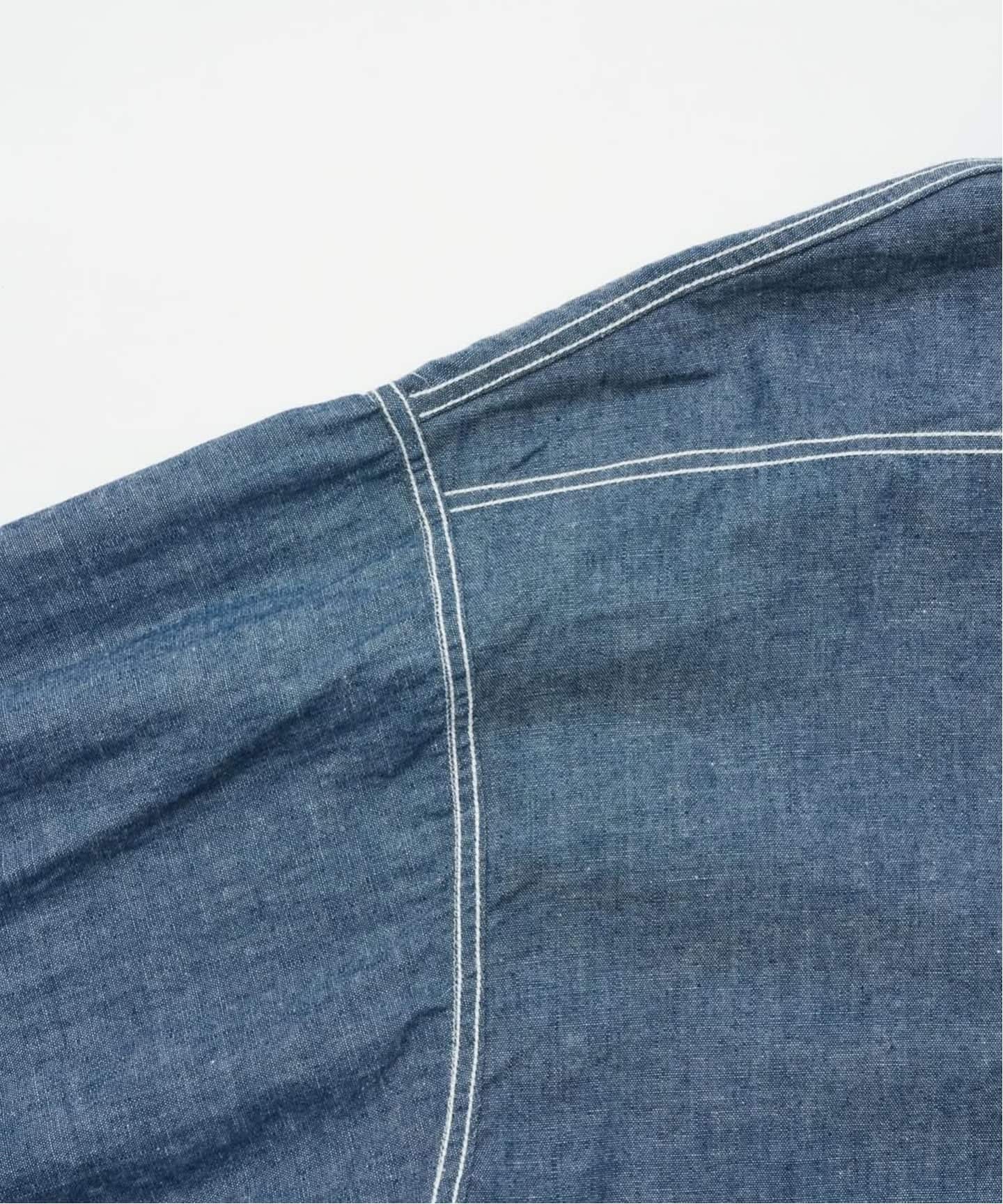 LE / エルイー】 STANDARD chambray SH:シャツ（シャツ／ブラウス）｜L