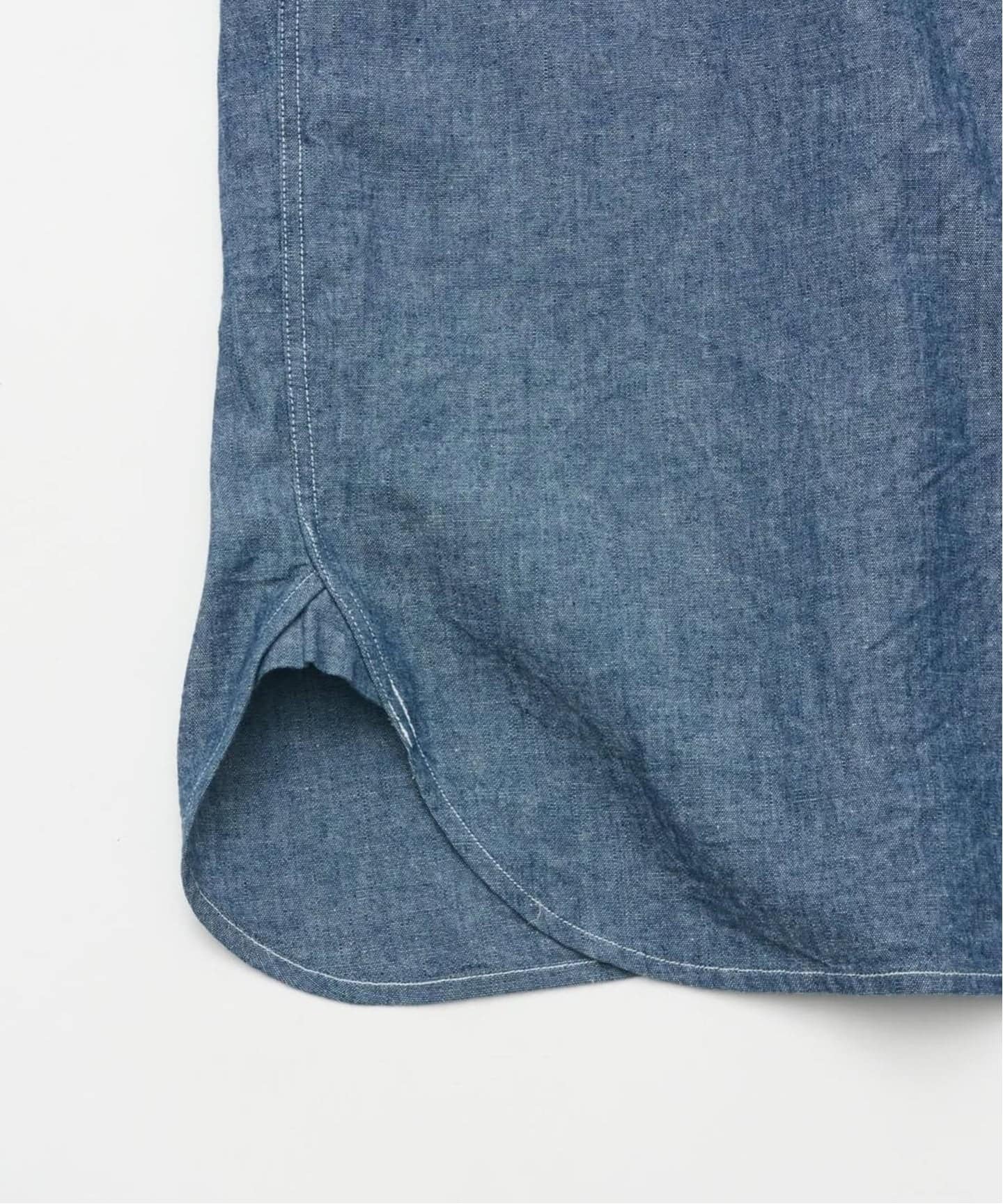 LE / エルイー】 STANDARD chambray SH:シャツ（シャツ／ブラウス）｜L