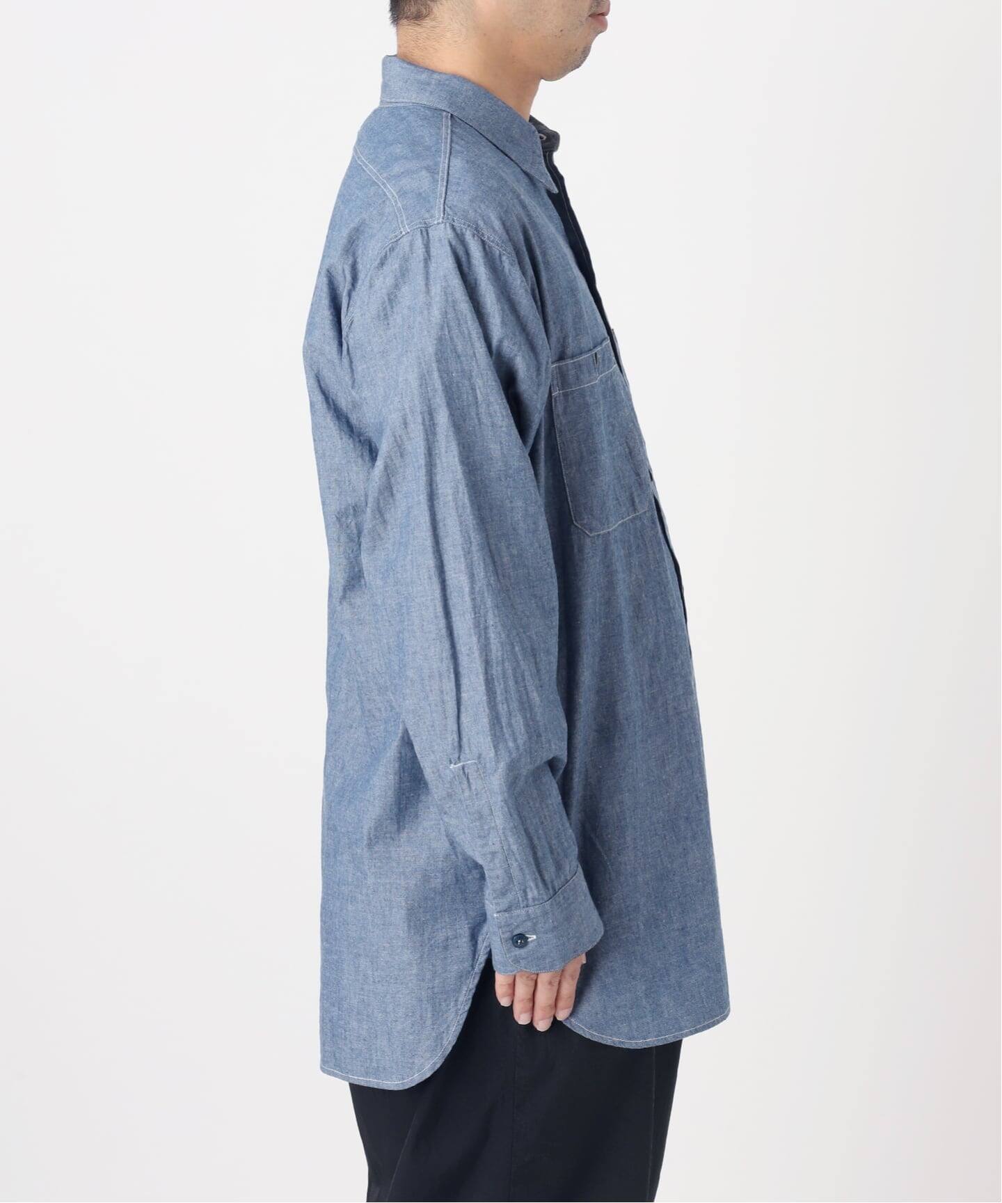 LE / エルイー】 STANDARD chambray SH:シャツ（シャツ／ブラウス）｜L