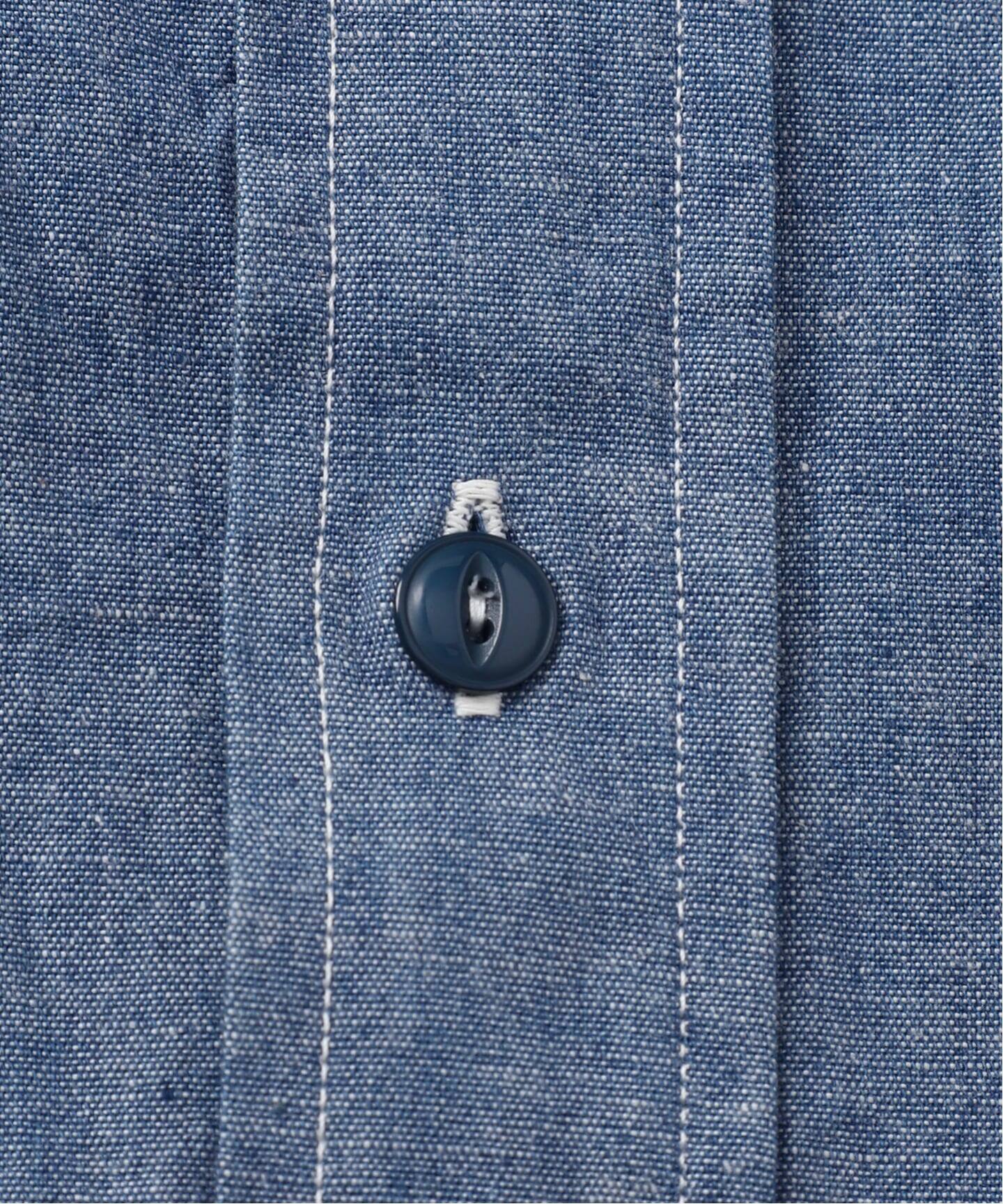 LE / エルイー】 EX-WIDE chambray SH:シャツ（シャツ／ブラウス）｜L