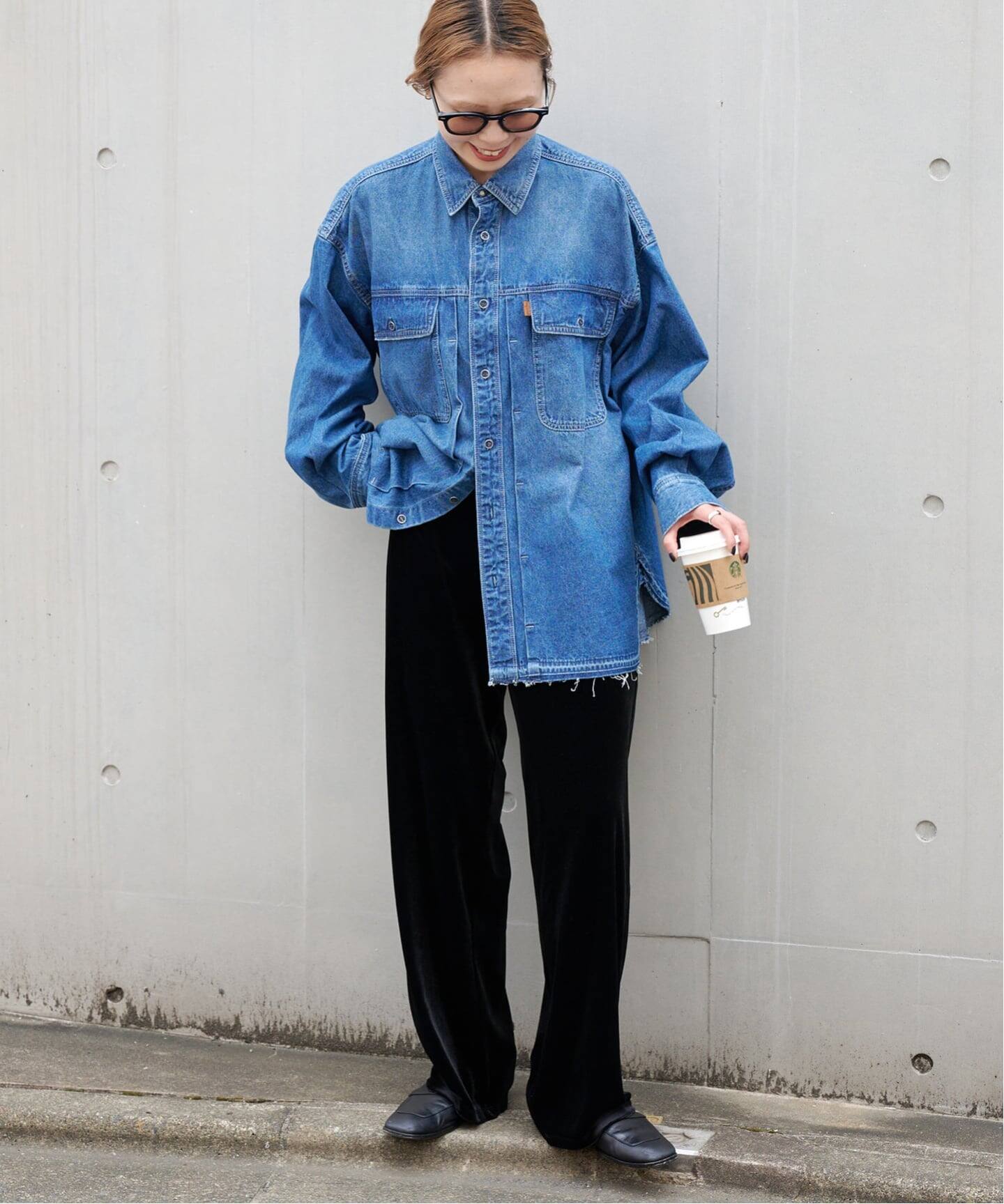 OUTDOORPRODUCTSU ULTデニムワーカーシャツ ULTデニムワーカーシャツ（シャツ/ブラウス）｜OUTDOOR PRODUCTS