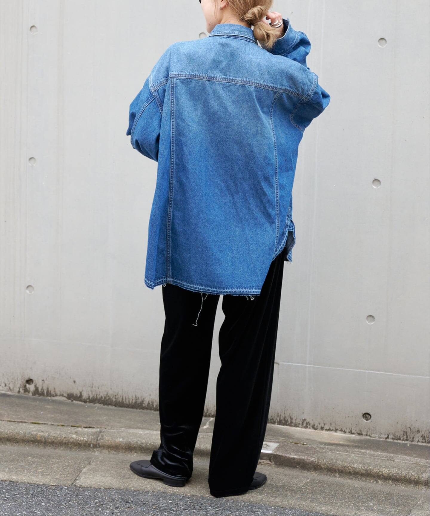 ≪予約 追加3≫ULTデニムワーカーシャツ（シャツ／ブラウス）｜OUTDOOR