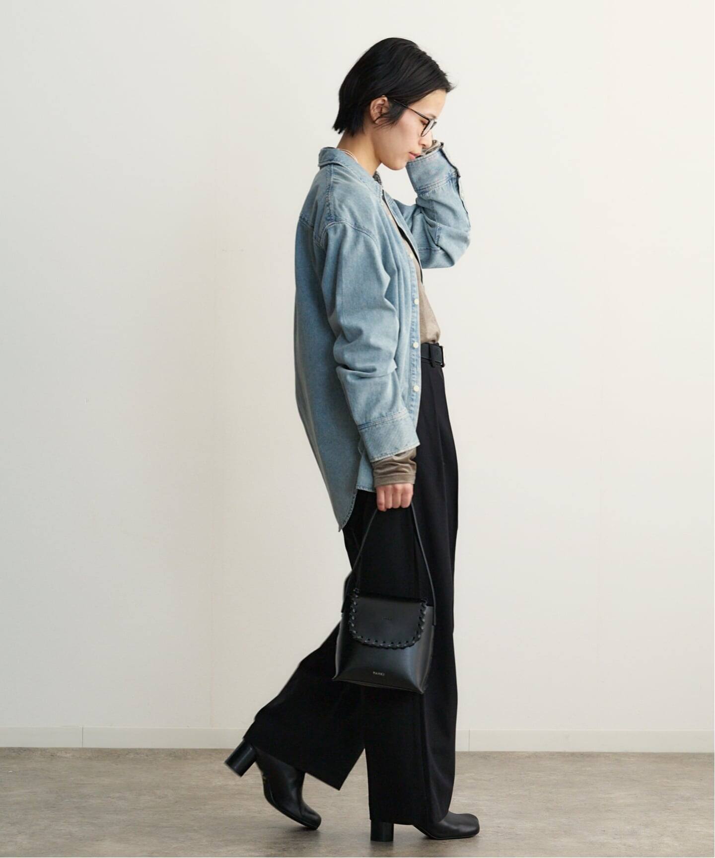 CLANE COMPACT DENIM SHIRTS（シャツ／ブラウス）｜BOICE FROM