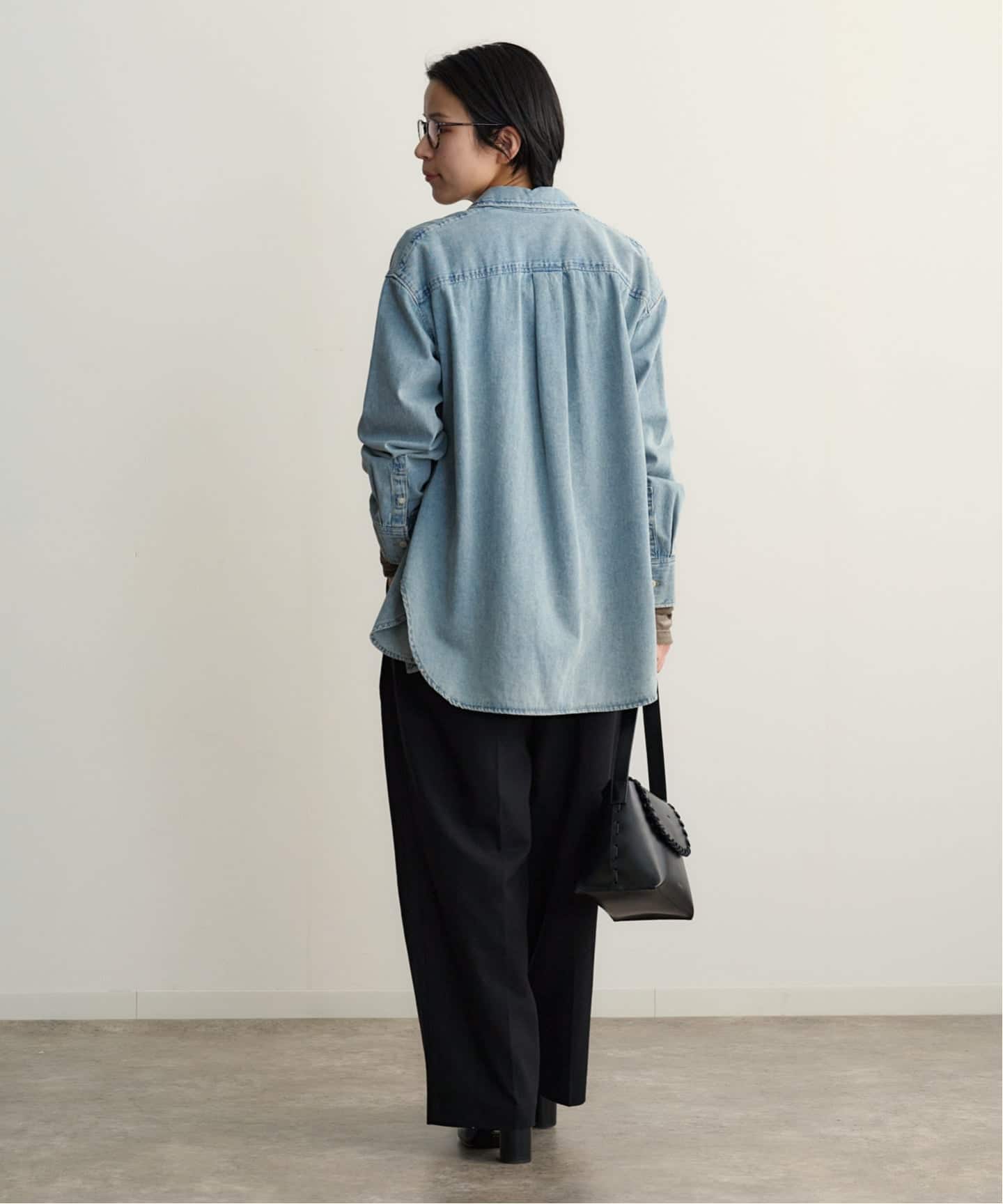 CLANE COMPACT DENIM SHIRTS（シャツ／ブラウス）｜BOICE FROM