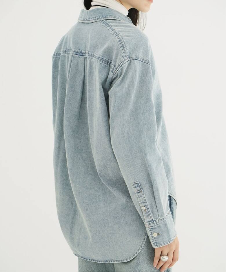 CLANE COMPACT DENIM SHIRTS（シャツ／ブラウス）｜BOICE FROM