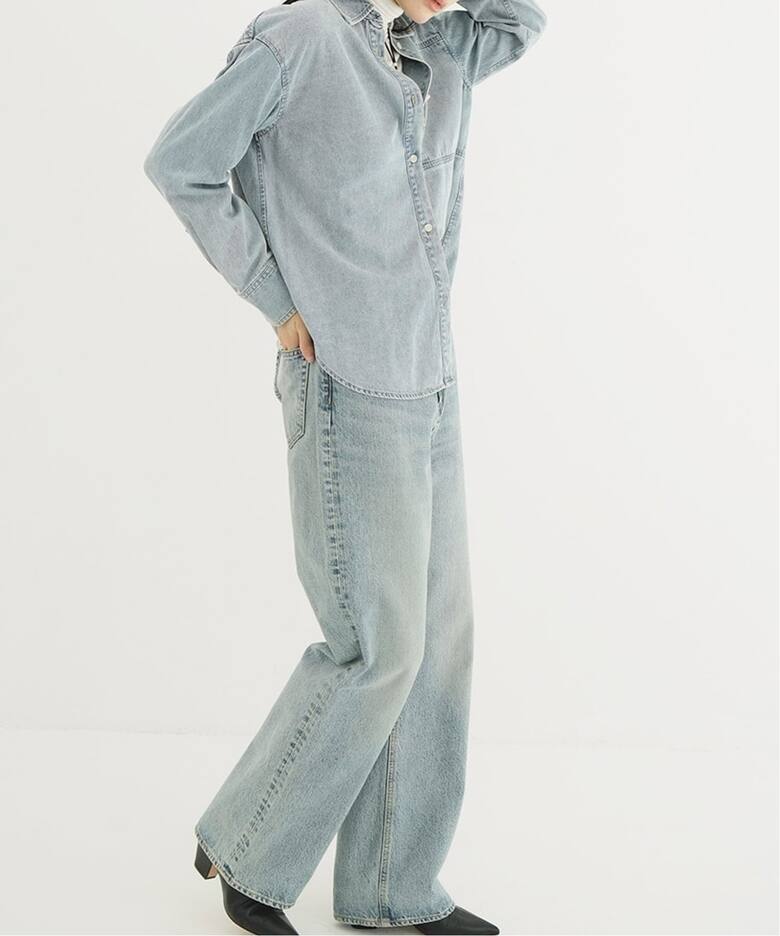 CLANE COMPACT DENIM SHIRTS（シャツ／ブラウス）｜BOICE FROM 