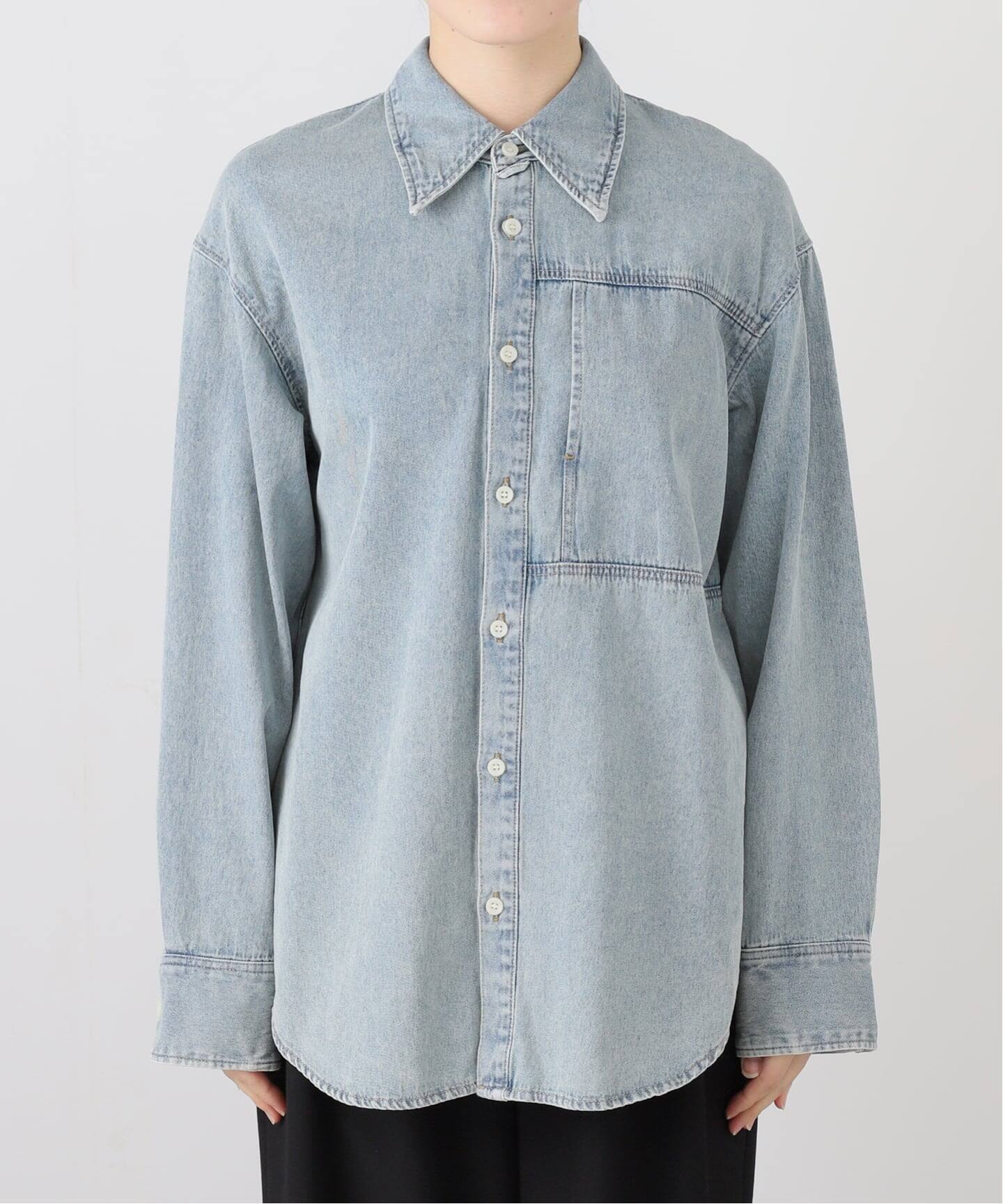CLANE COMPACT DENIM SHIRTS（シャツ／ブラウス）｜BOICE FROM