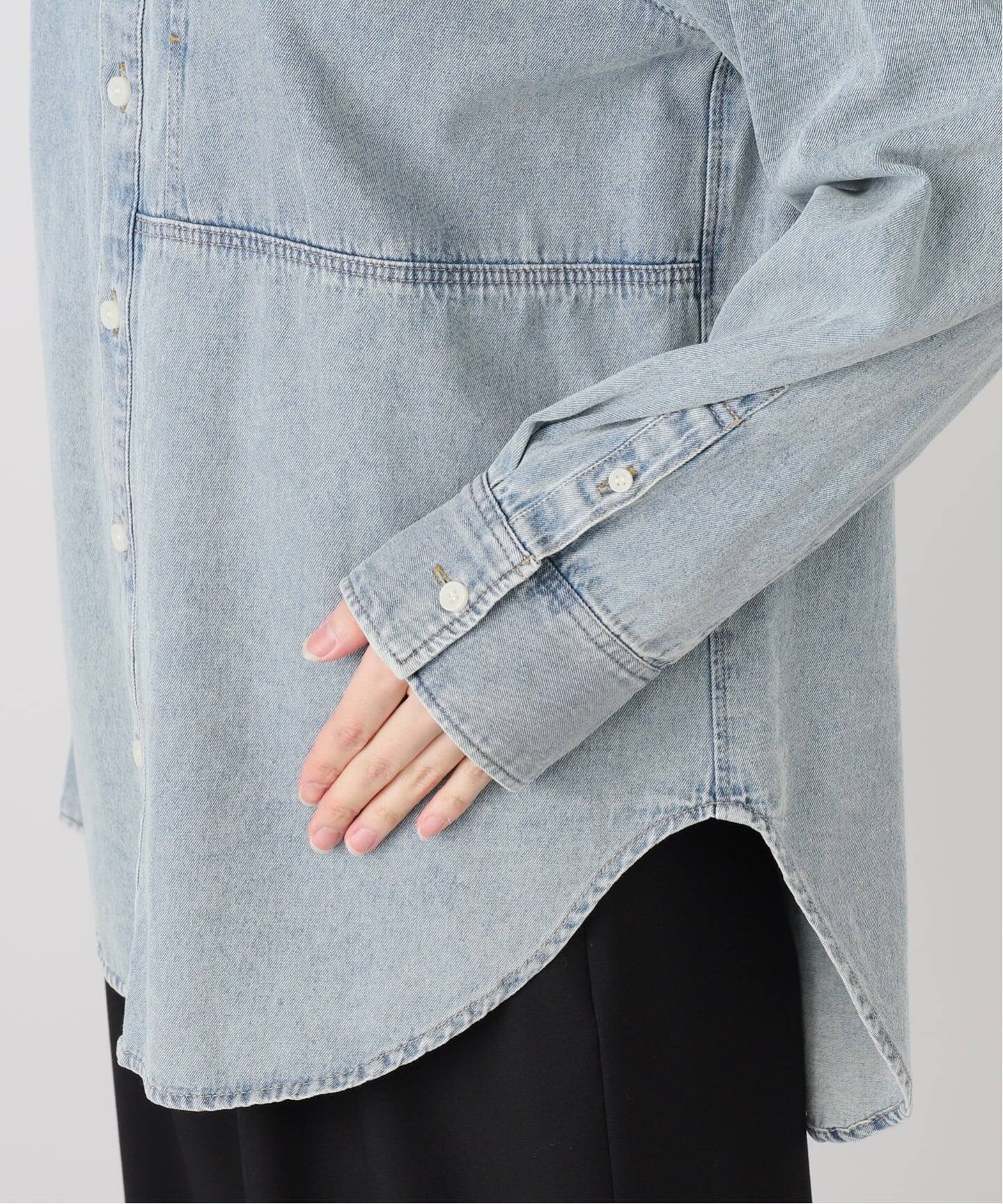 CLANE COMPACT DENIM SHIRTS（シャツ／ブラウス）｜BOICE FROM