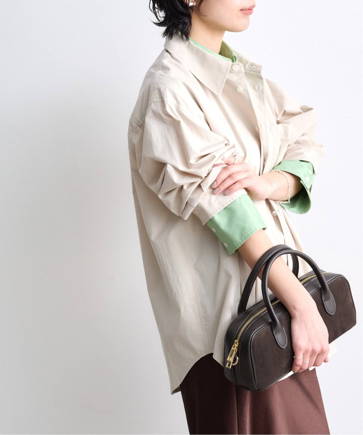 CLANE TWO TONE LAYERED SHIRTS（シャツ／ブラウス）｜BOICE FROM
