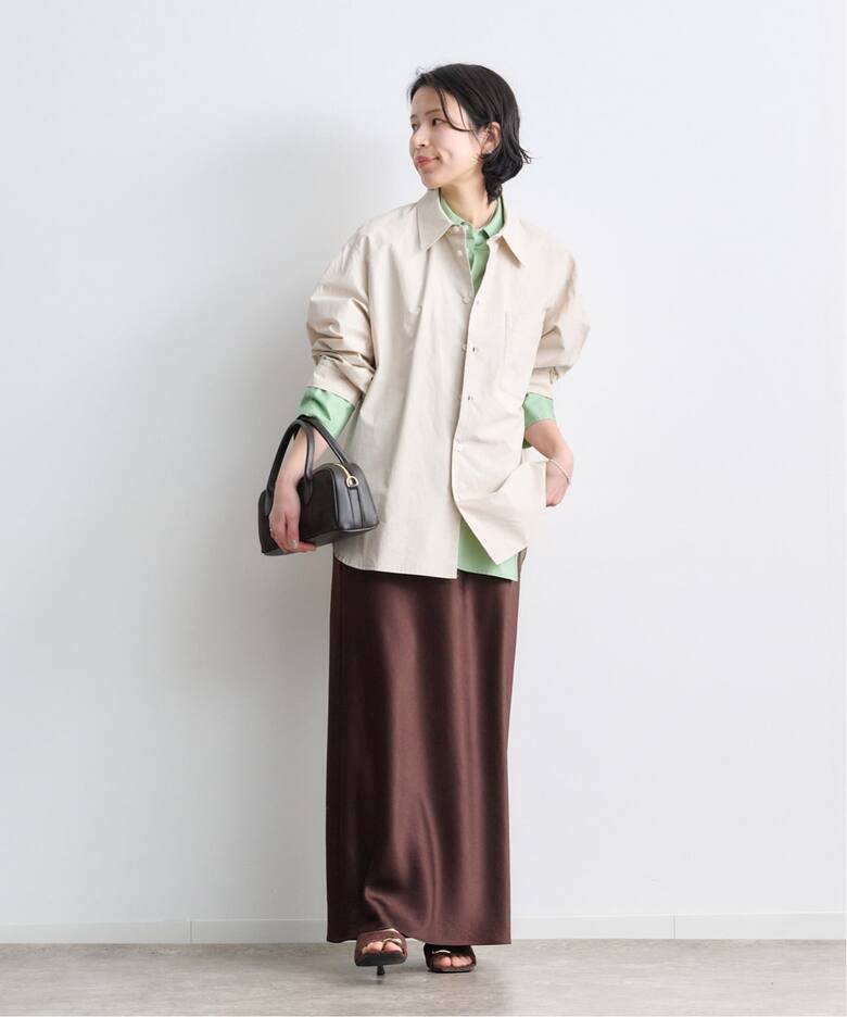 CLANE TWO TONE LAYERED SHIRTS（シャツ／ブラウス）｜BOICE FROM