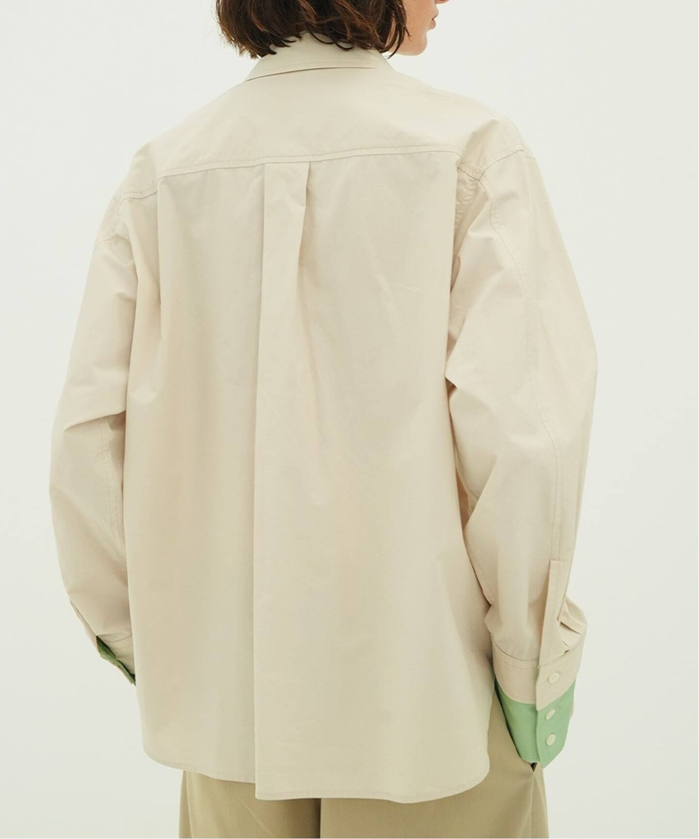 CLANE TWO TONE LAYERED SHIRTS（シャツ／ブラウス）｜BOICE FROM