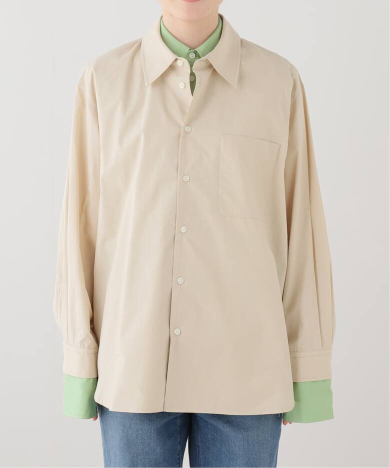 CLANE TWO TONE LAYERED SHIRTS（シャツ／ブラウス）｜BOICE FROM 