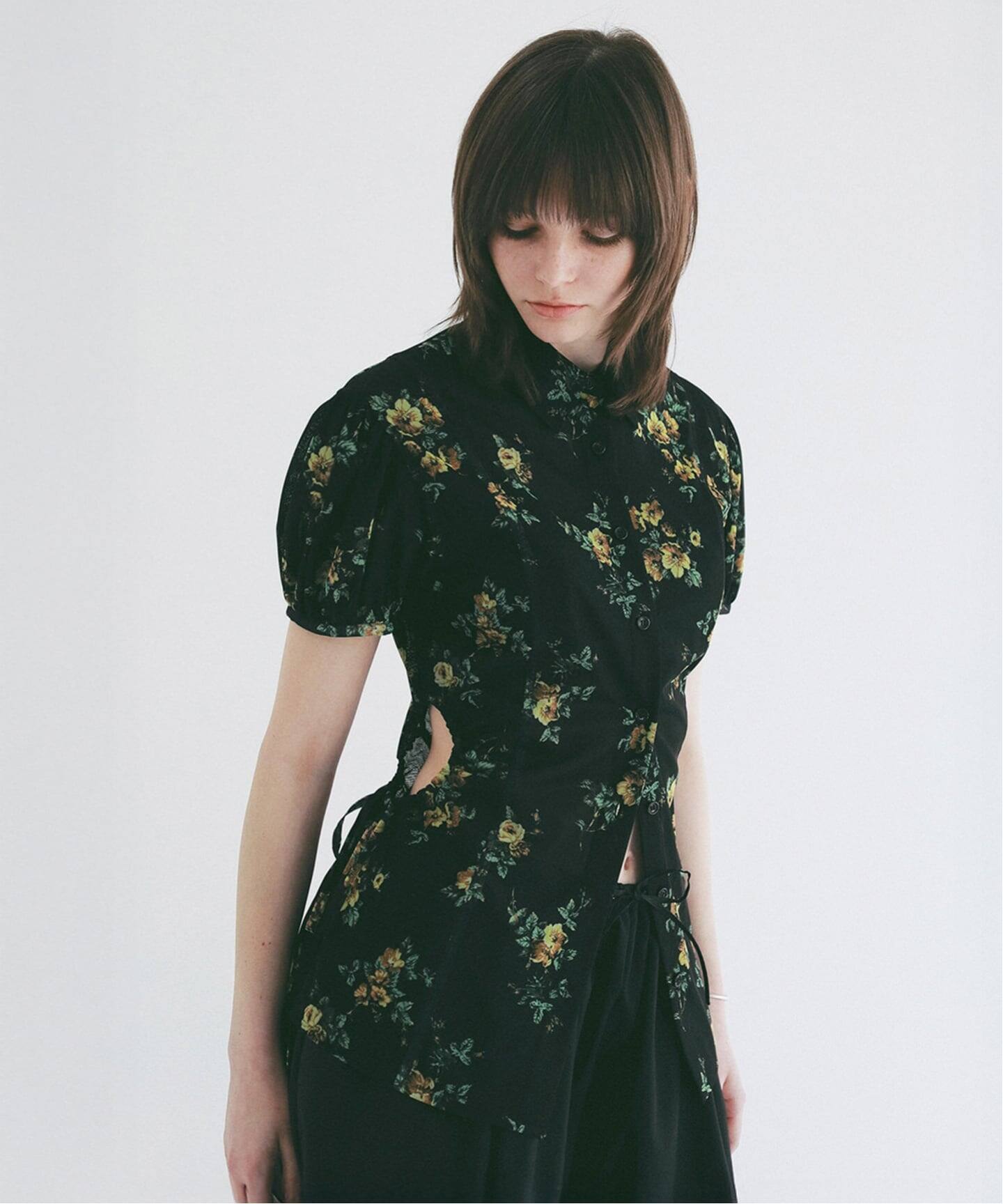 CLANE FLOWER SIDE HOLE SHIRTS（シャツ／ブラウス）｜BOICE FROM 