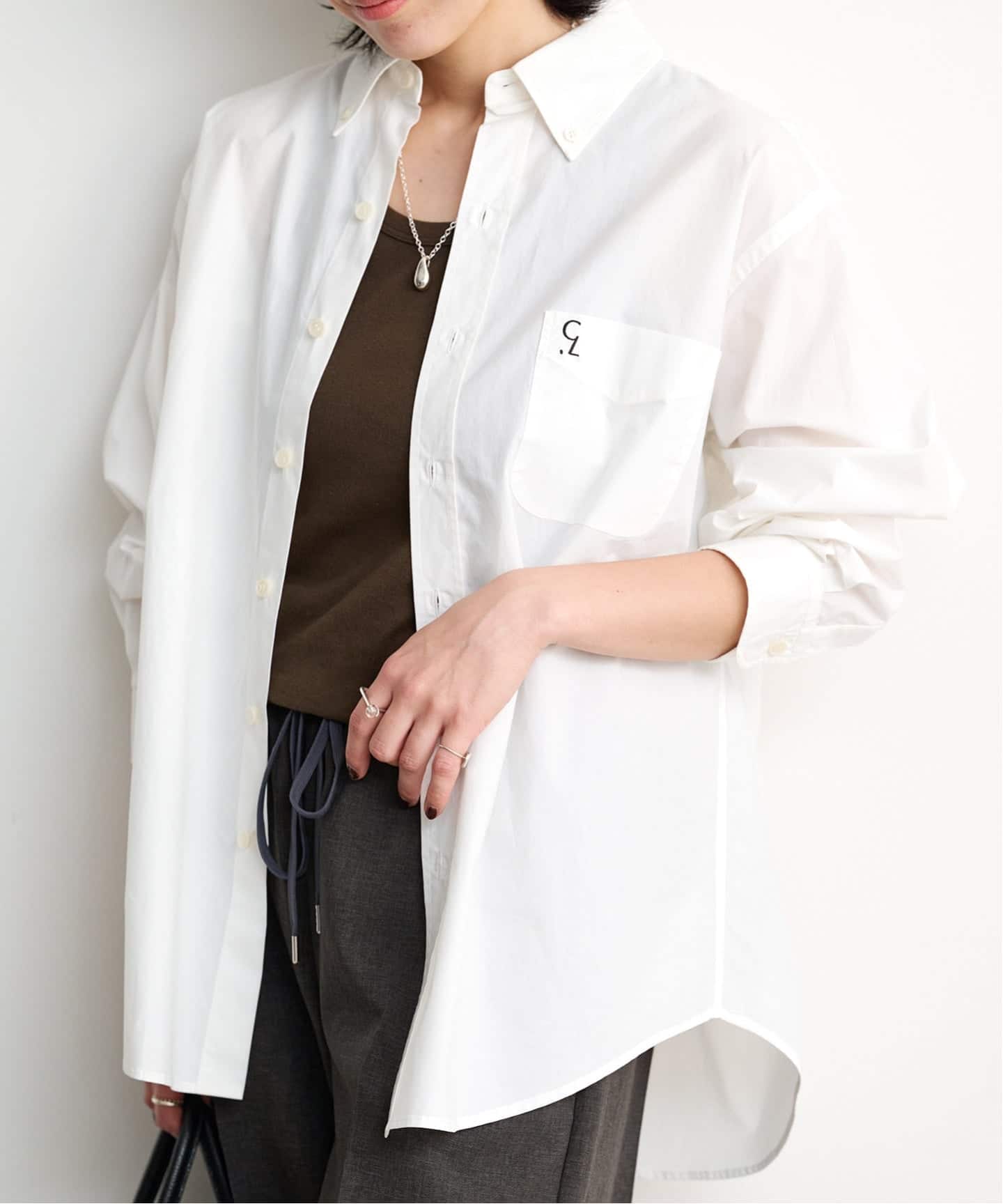 CLANE LOGO BUTTON-DOWN BASIC SHIRTS（シャツ／ブラウス）｜BOICE