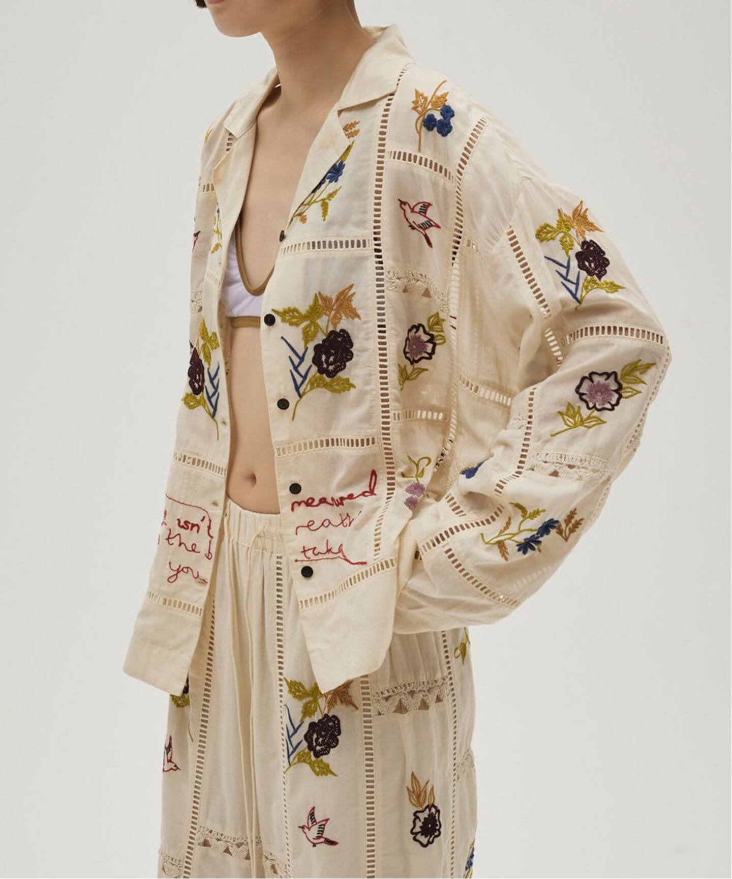 TODAYFUL Embroidery Patchwork Shirts（シャツ／ブラウス）｜BOICE 