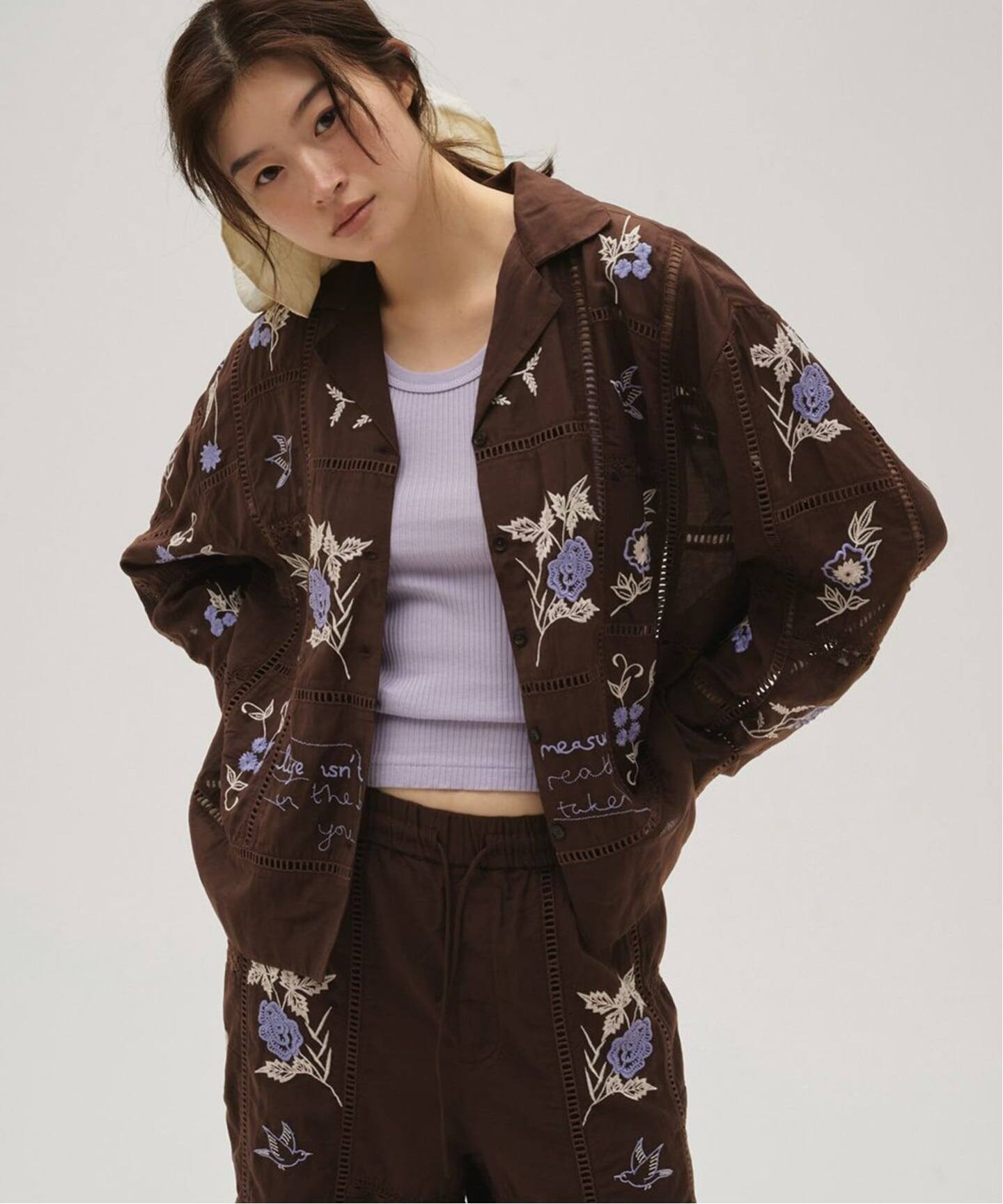 TODAYFUL Embroidery Patchwork Shirts（シャツ／ブラウス）｜BOICE 