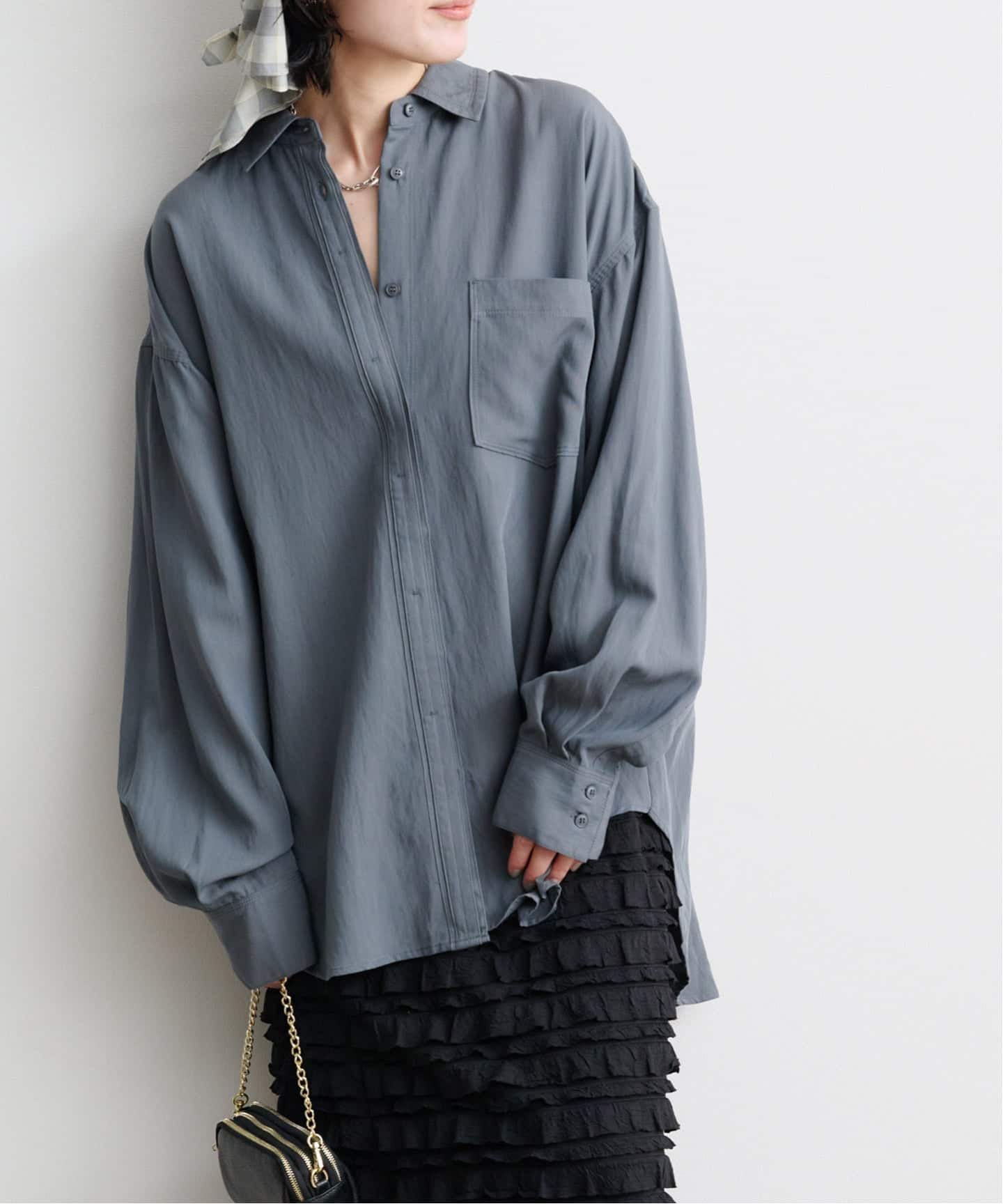 anuke Stitch Over Shirts（シャツ／ブラウス）｜BOICE FROM BAYCREW'S