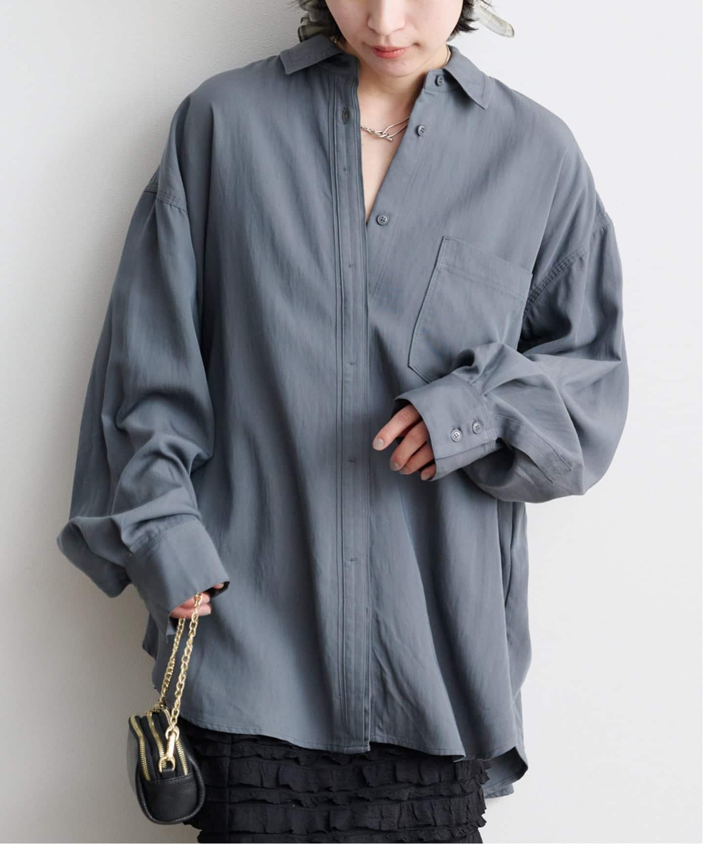 アンヌーク　Stitch Over Shirts anuke Stitch Over Shirts（シャツ／ブラウス）｜BOICE FROM BAYCREW'S