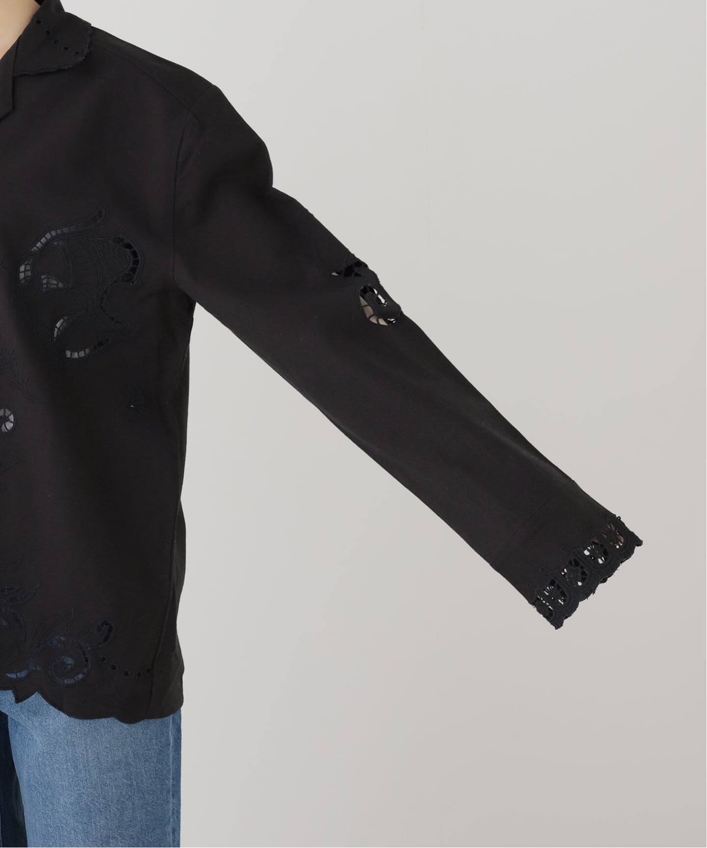 anuke Cutwork Opencollar Shirts（シャツ／ブラウス）｜BOICE FROM