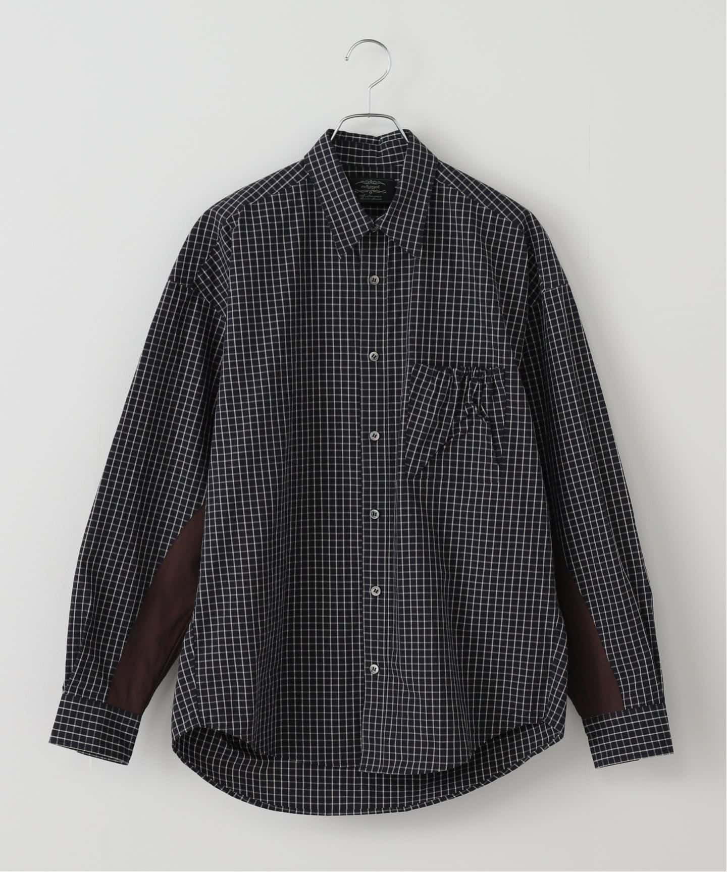 REFOMED WRIST PATCH SLOUCH SHIRT