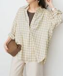 《予約》ソフトチェックシャツ