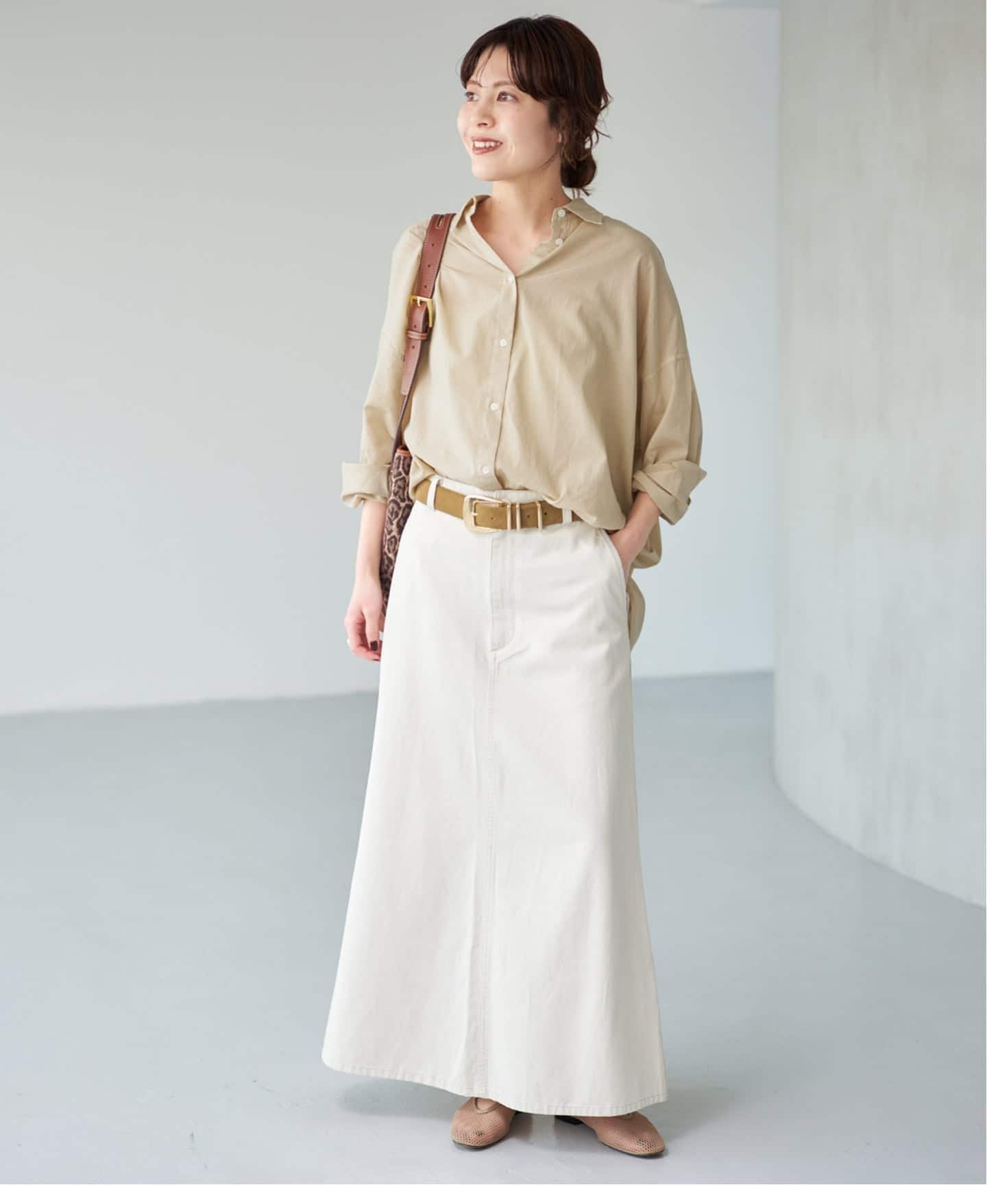 Spick and Span ガーメントダイ カシュクールシャツ Spick & Span｜《追加》ガーメントダイカシュクールシャツ | Rakuten