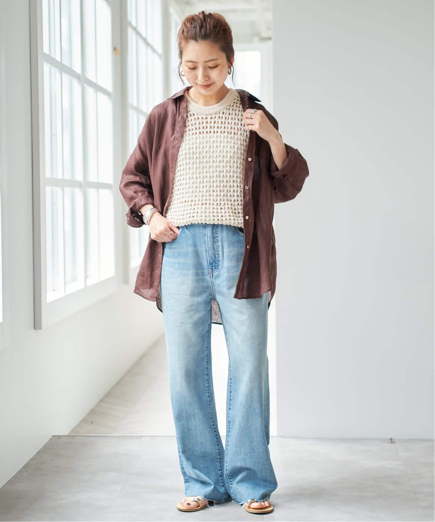 新品◇Spick and Span◇80リネンカシュクールビッグシャツ Spick & Span｜《追加》 80リネンカシュクール ビッグシャツ | Rakuten