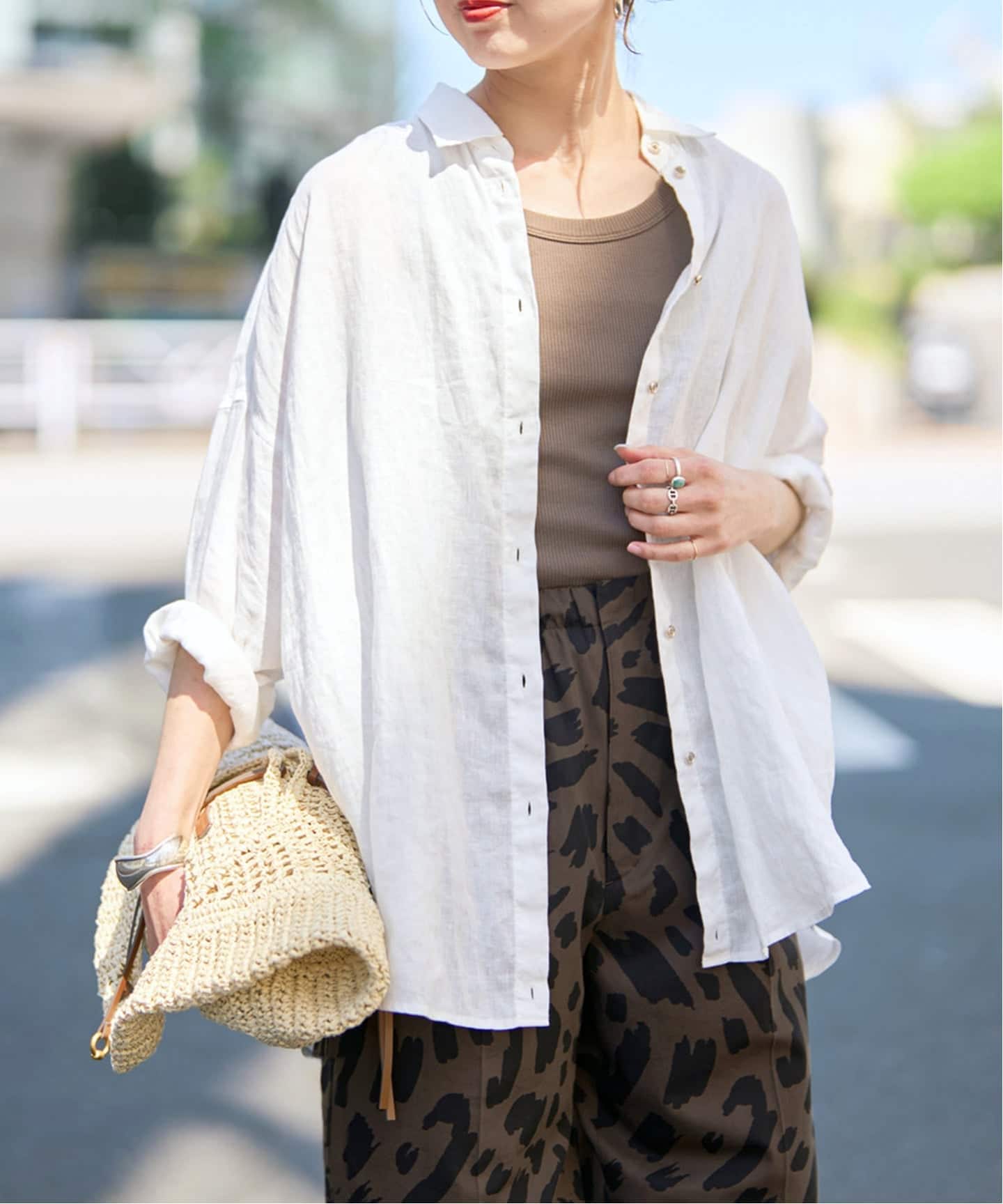 新品◇Spick and Span◇80リネンカシュクールビッグシャツ Spick & Span｜《追加》 80リネンカシュクール ビッグシャツ | Rakuten