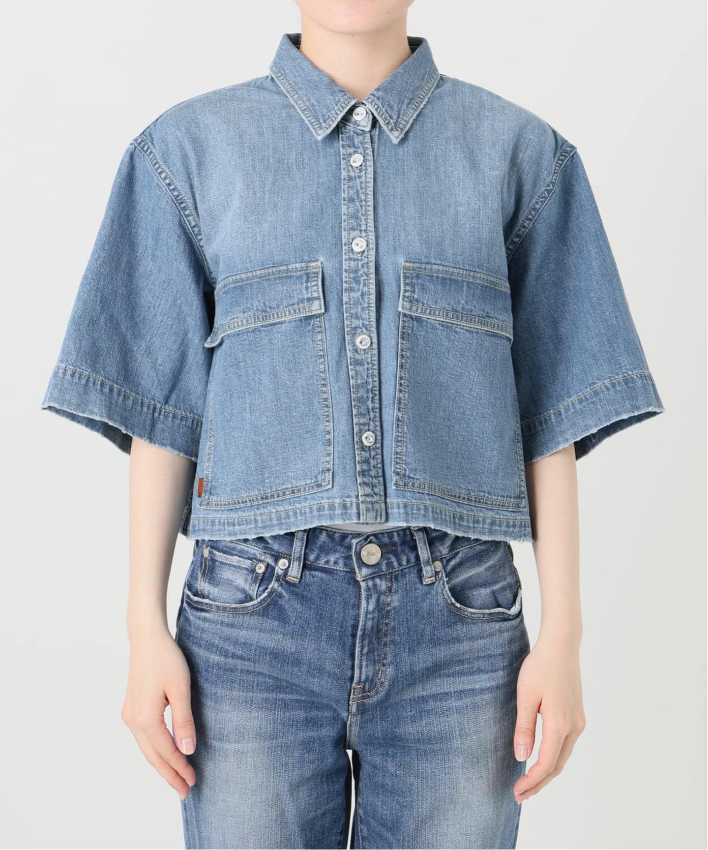 5 1/2 HALF Sleeve Shirt（シャツ／ブラウス）｜Spick & Span