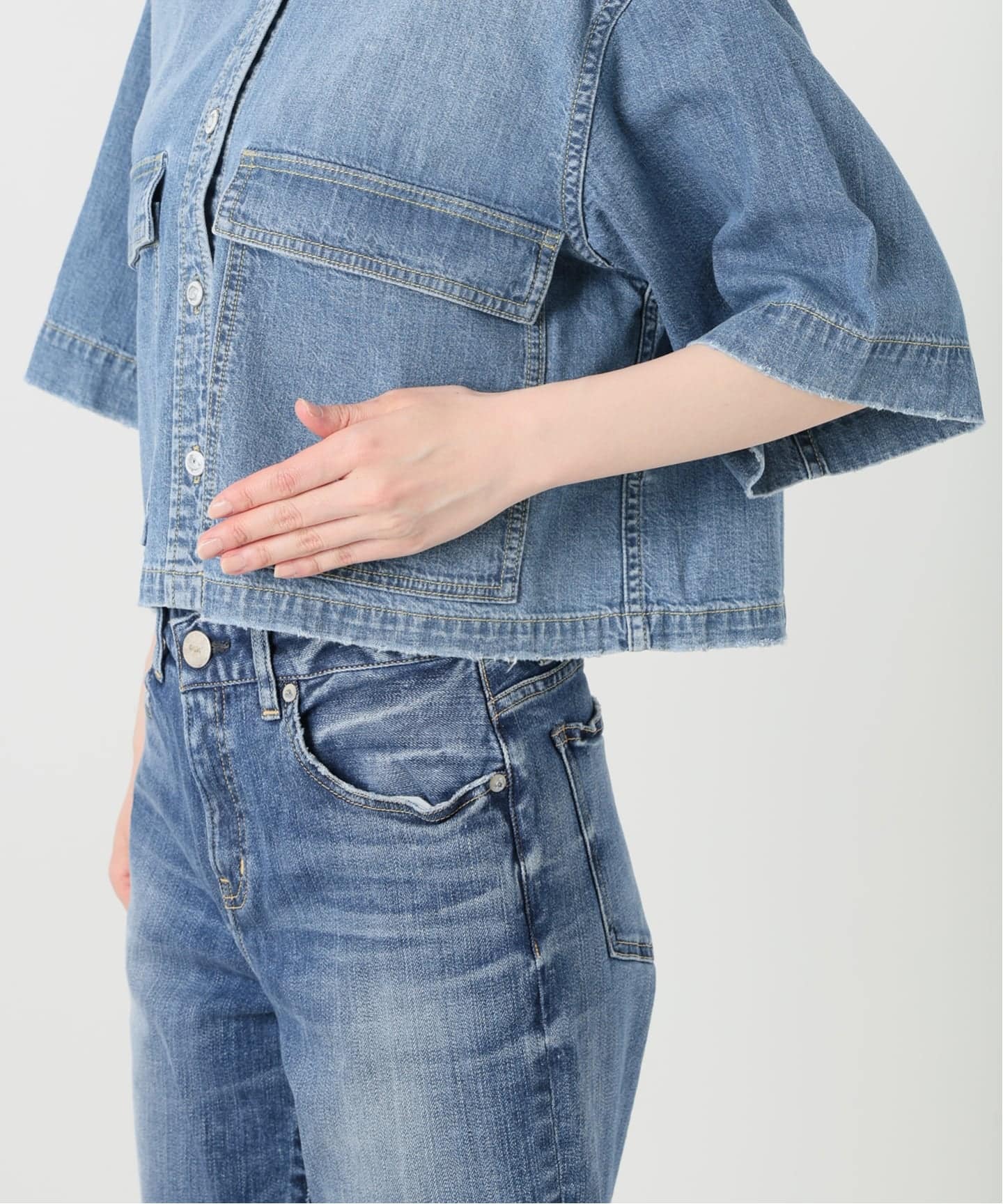 5 1/2 HALF Sleeve Shirt（シャツ／ブラウス）｜Spick & Span