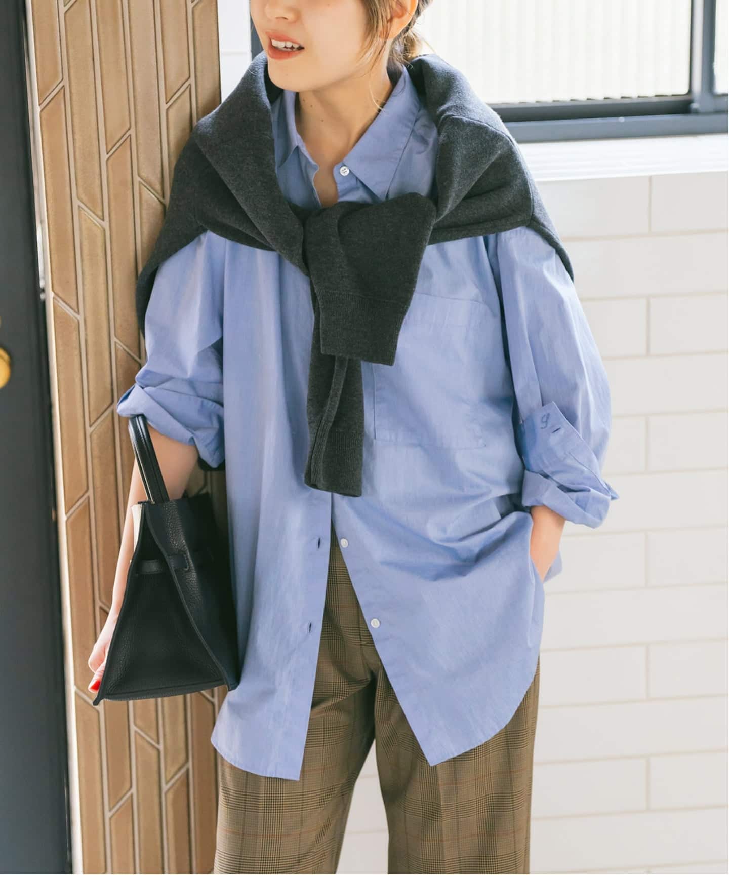 spick&span / 50コットンオーバーシャツ 追加予約》50コットンオーバーシャツ（シャツ／ブラウス）｜Spick and