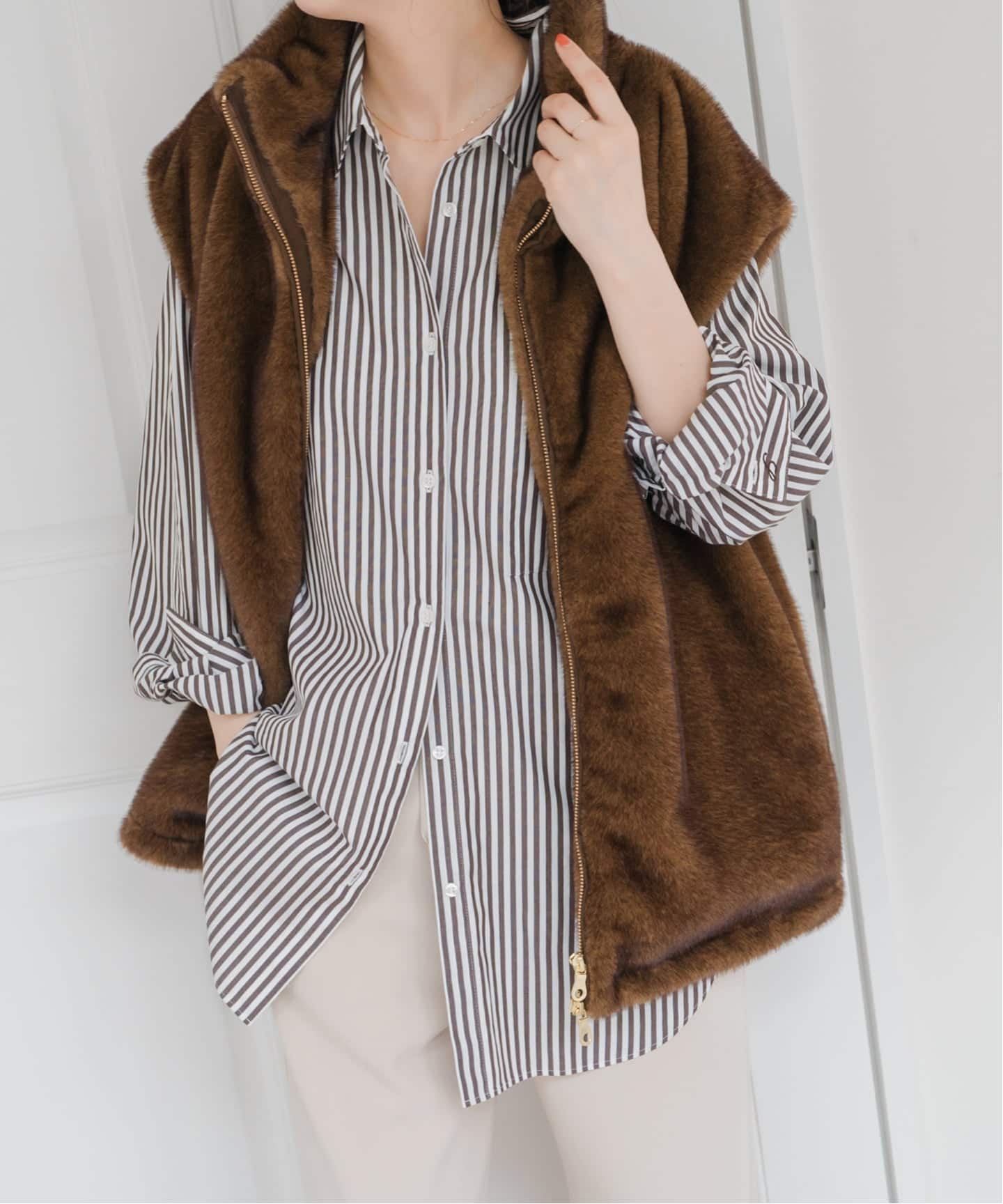 追加予約》50コットンオーバーシャツ（シャツ／ブラウス）｜Spick and