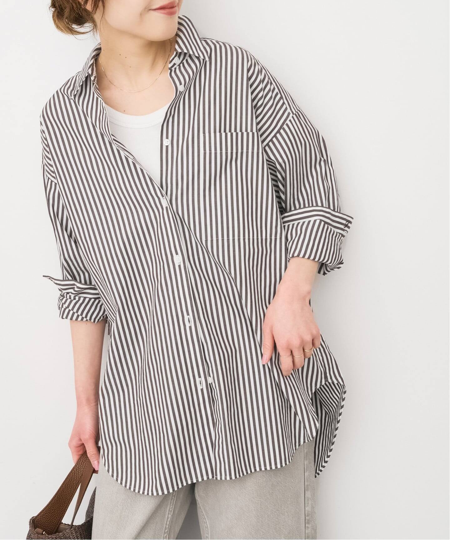 追加》50コットンオーバーシャツ（シャツ／ブラウス）｜Spick & Span