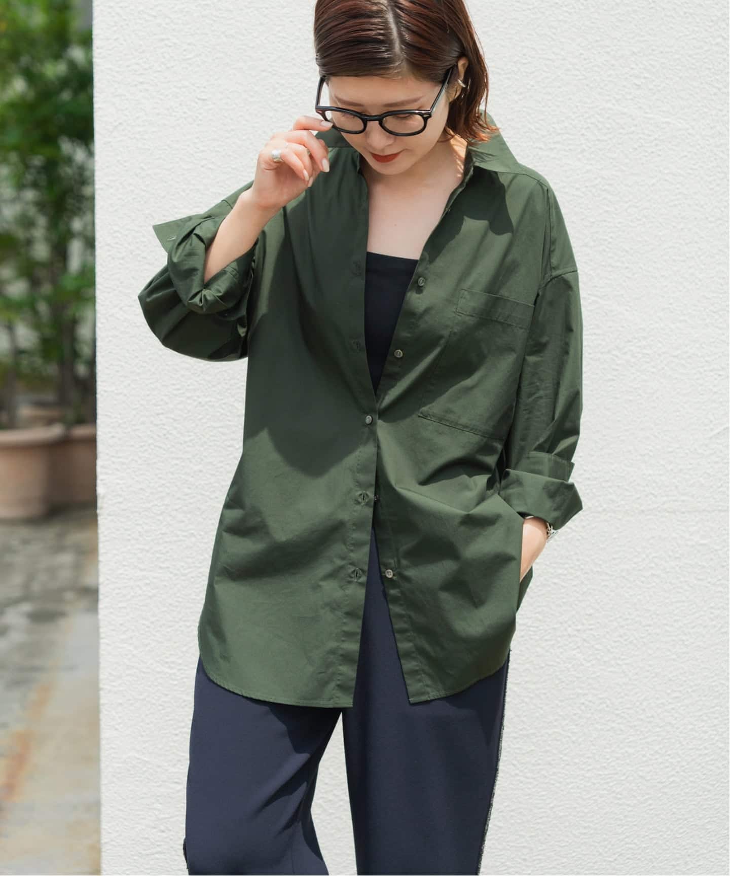 WEB限定カラー有り / 追加予約》50コットンオーバーシャツ（シャツ