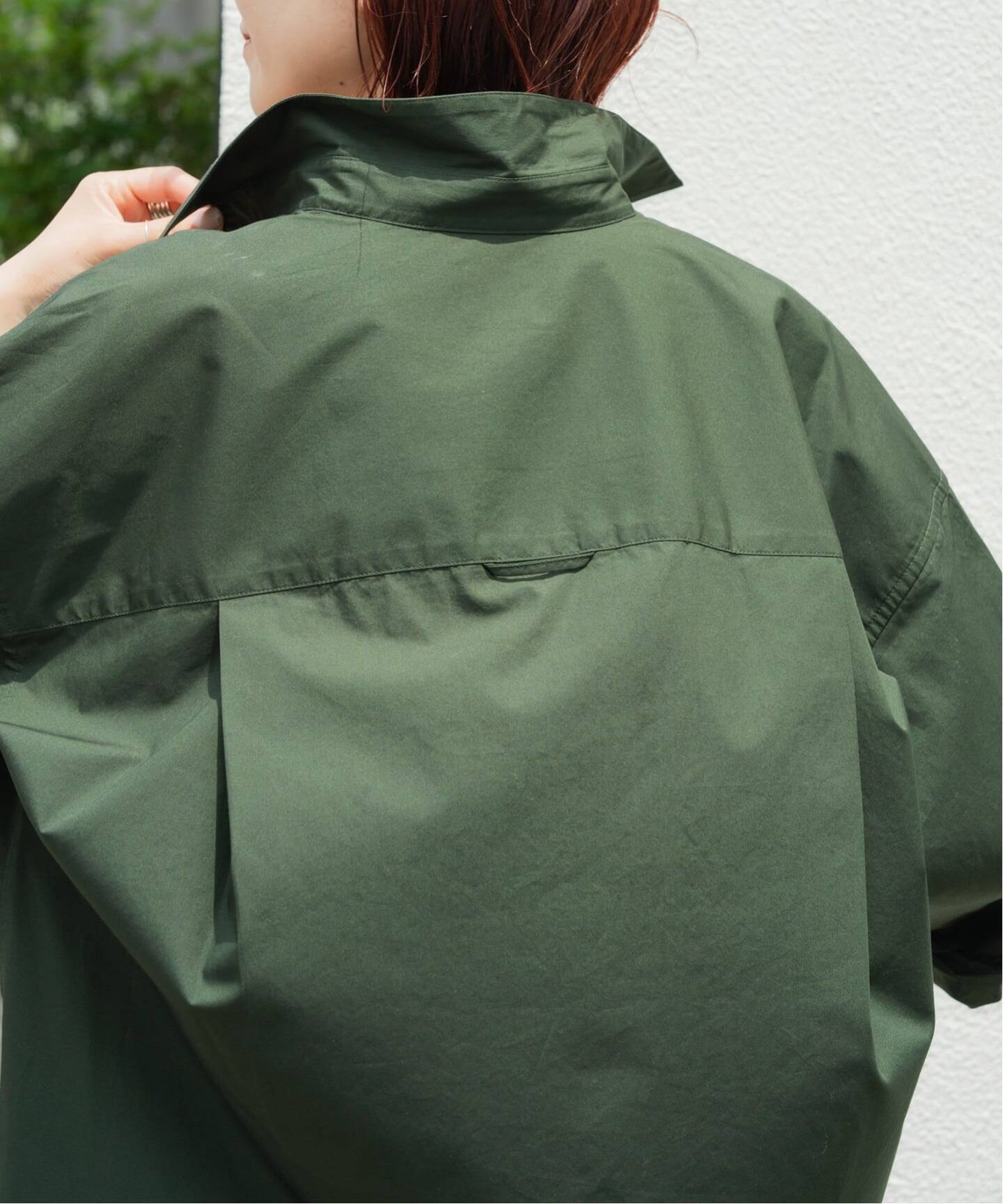 WEB限定 / 追加2予約》50コットンオーバーシャツ（シャツ／ブラウス