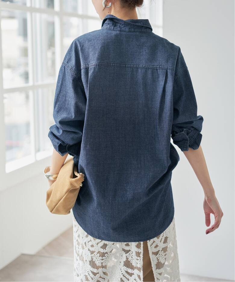 シャンブレールーズシャツ（シャツ／ブラウス）｜Spick & Span 