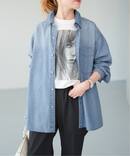 シャンブレールーズシャツ