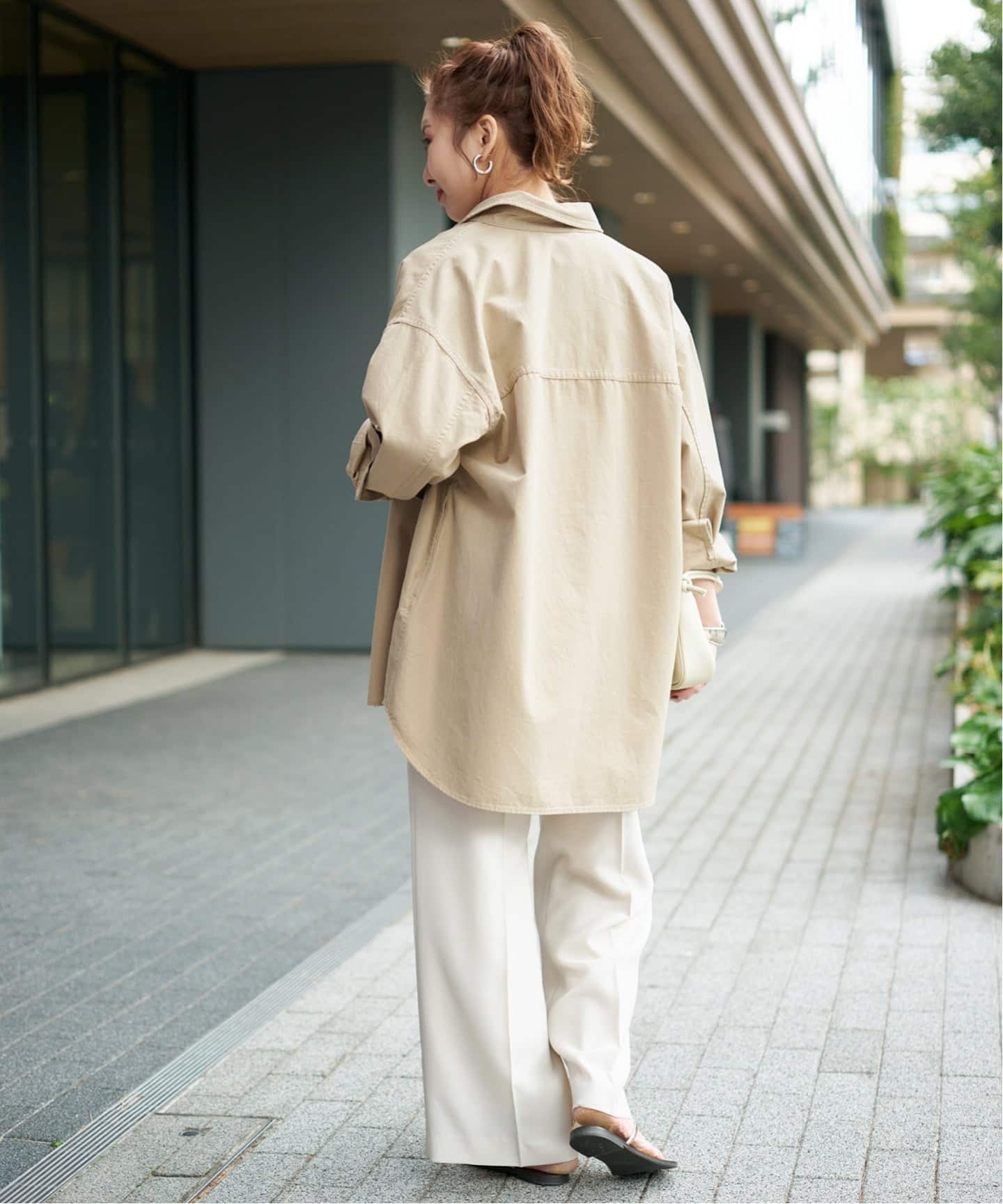 ライトツイルオーバーシャツ（シャツ／ブラウス）｜Spick & Span