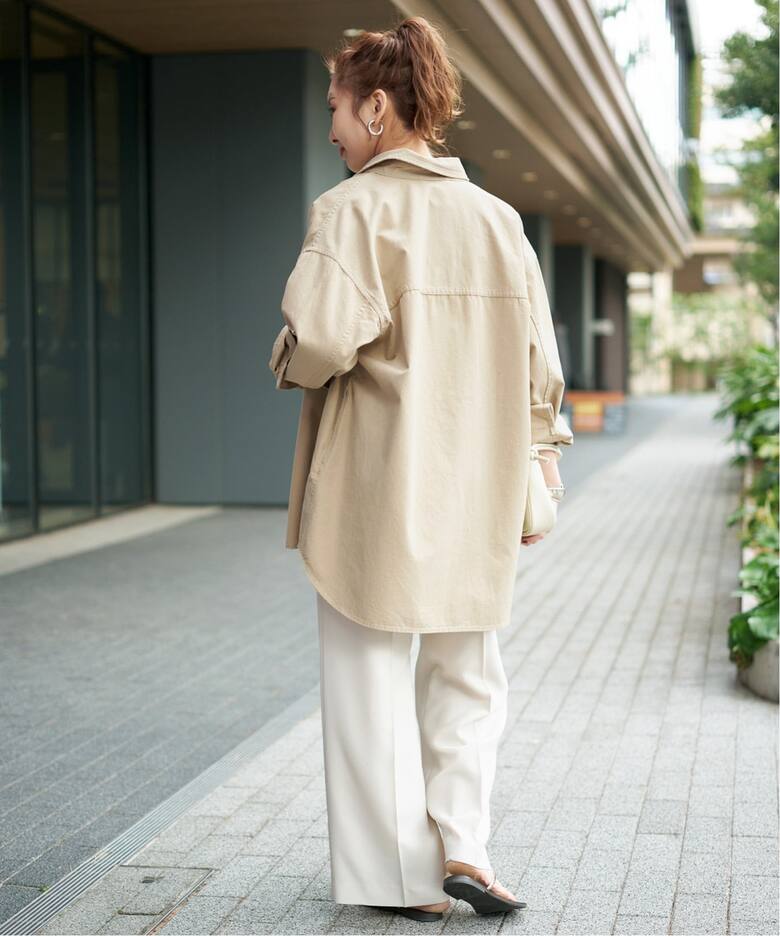 ライトツイルオーバーシャツ（シャツ／ブラウス）｜Spick & Span 