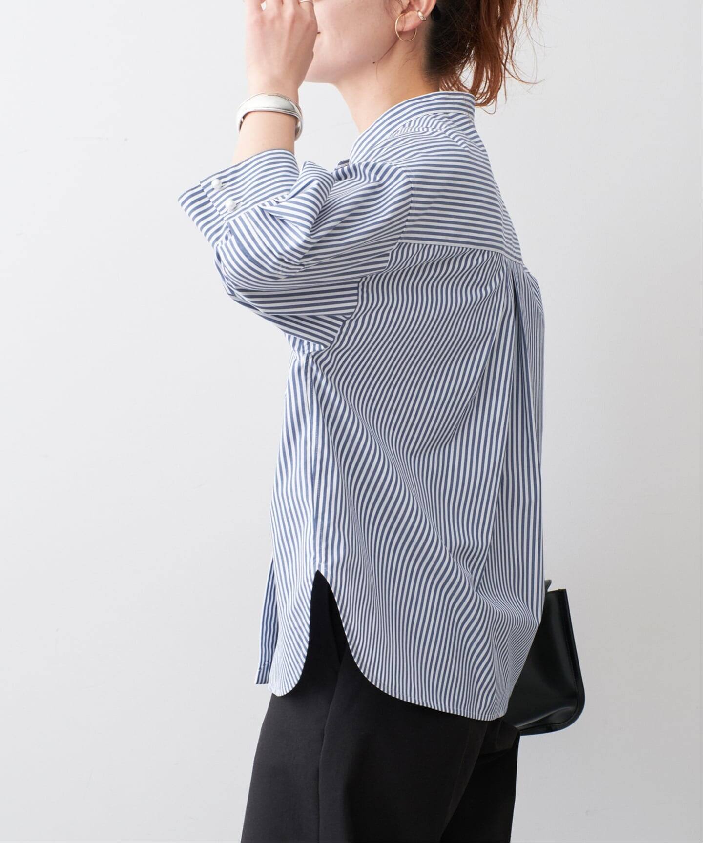 WEB限定 / 追加》パールボタンギャザースリーブシャツ(シャツ WEB限定 / 追加》パールボタンギャザースリーブシャツ(シャツ