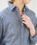 《予約》コットンパールボタンシャツ