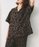 《セットアップ可 / 予約》アートレオパードハーフスリーブシャツ