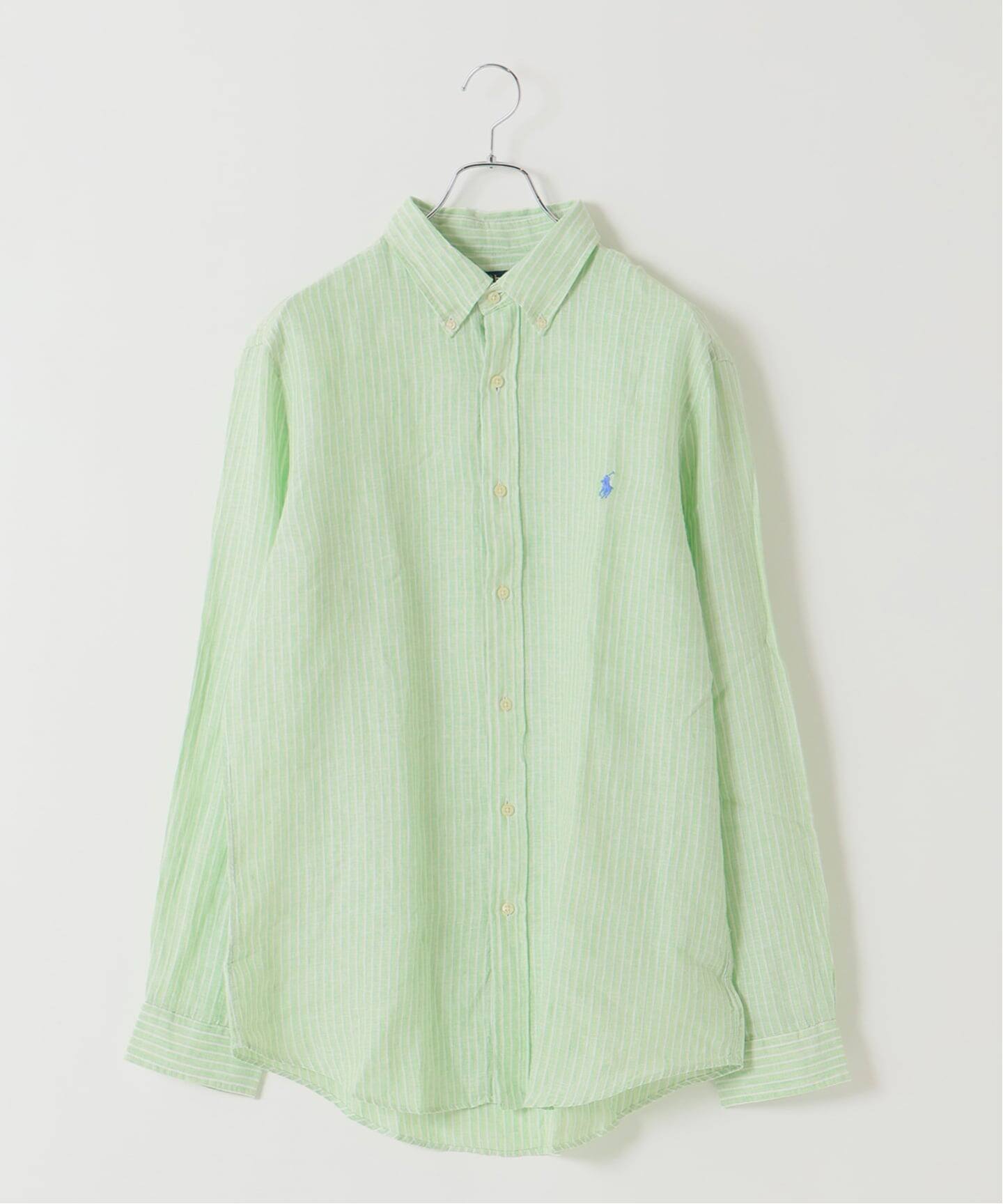 本日までお値下げSpick and span ラルフローレンシャツ　新品 POLO RALPH LAUREN/ポロ ラルフ ローレン LINEN SPORT SHIRTS（シャツ