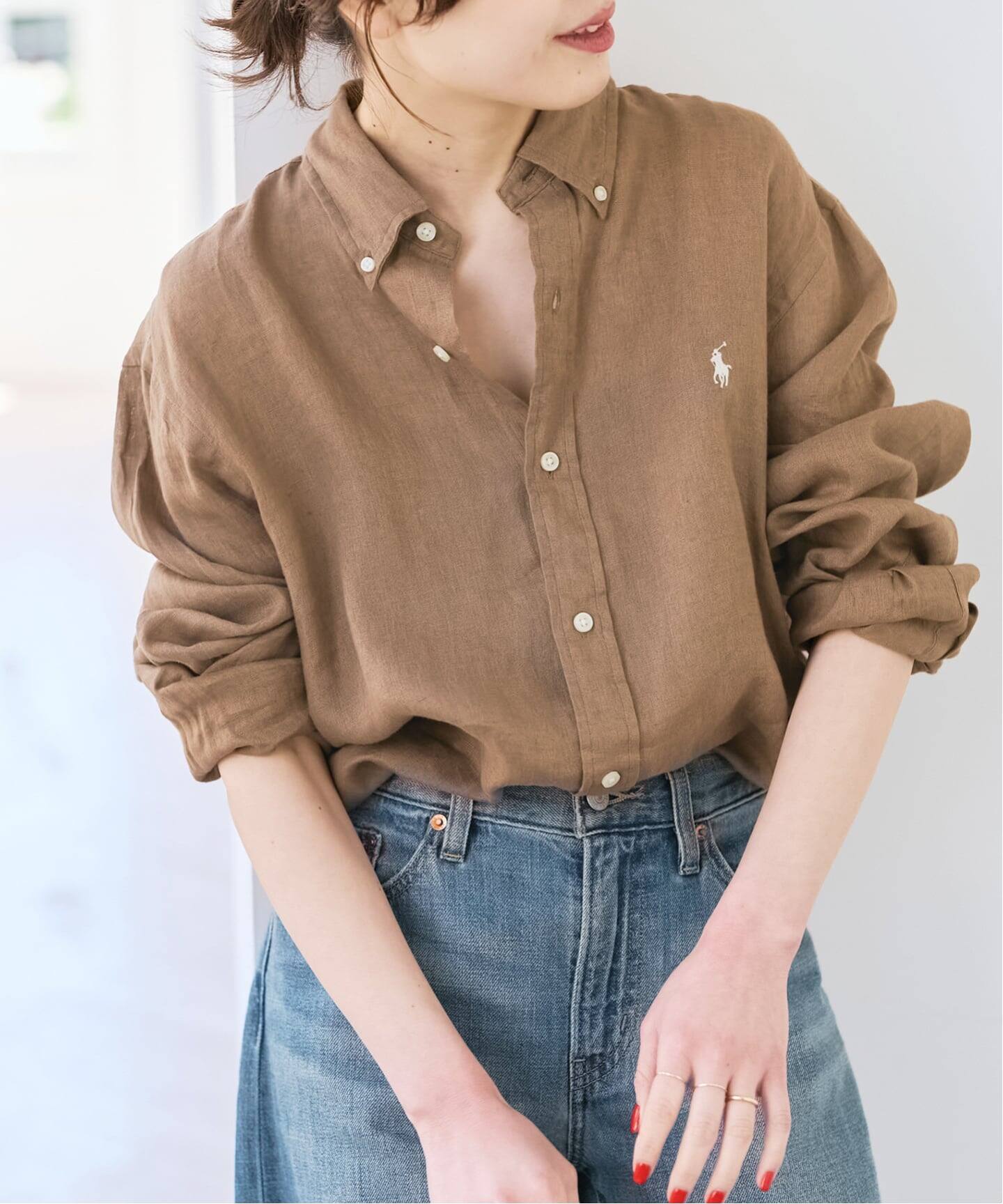 POLO RALPH LAUREN/ポロ ラルフ ローレン LINEN SPORT SHIRTS（シャツ