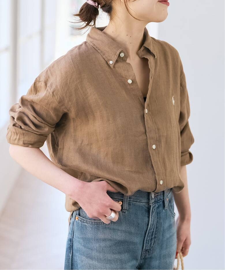 POLO RALPH LAUREN/ポロ ラルフ ローレン LINEN SPORT SHIRTS（シャツ 