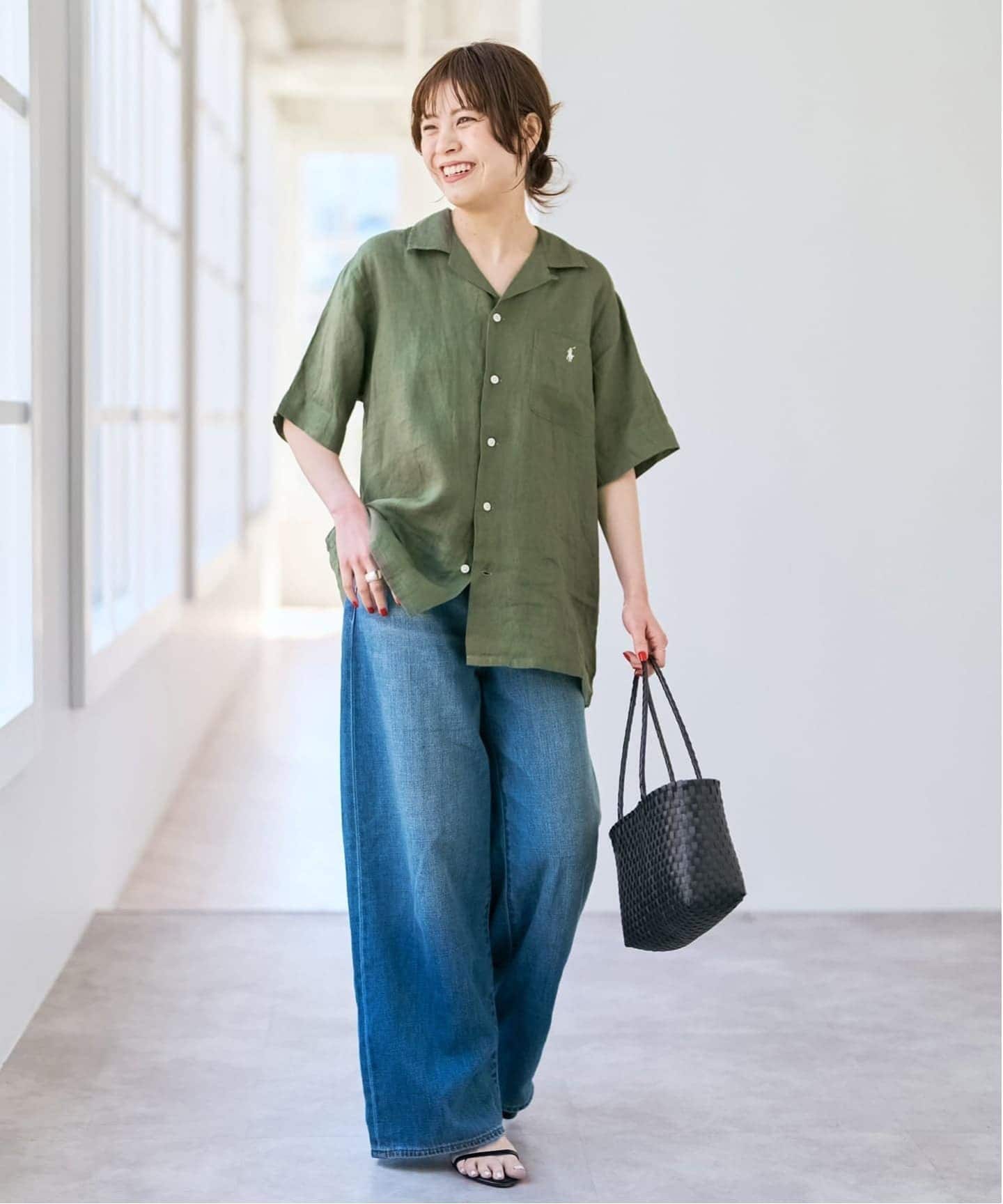 スピックアンドスパン POLO RALPH LAUREN SHORT SLEE 新色有り / 追加》POLO RALPH LAUREN SHORT SLEEVE SHIRT（シャツ