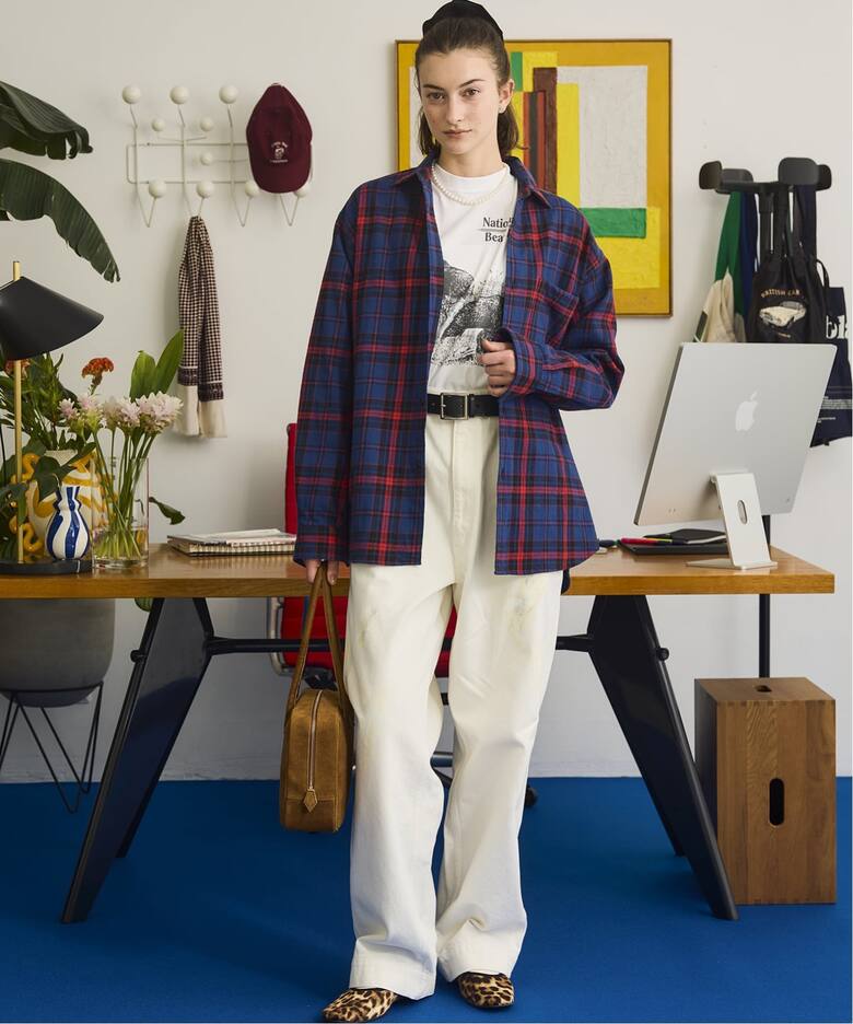 一部店舗+WEB限定》oblada / オブラダ CHECK AUTHNTIC SHIRT（シャツ 