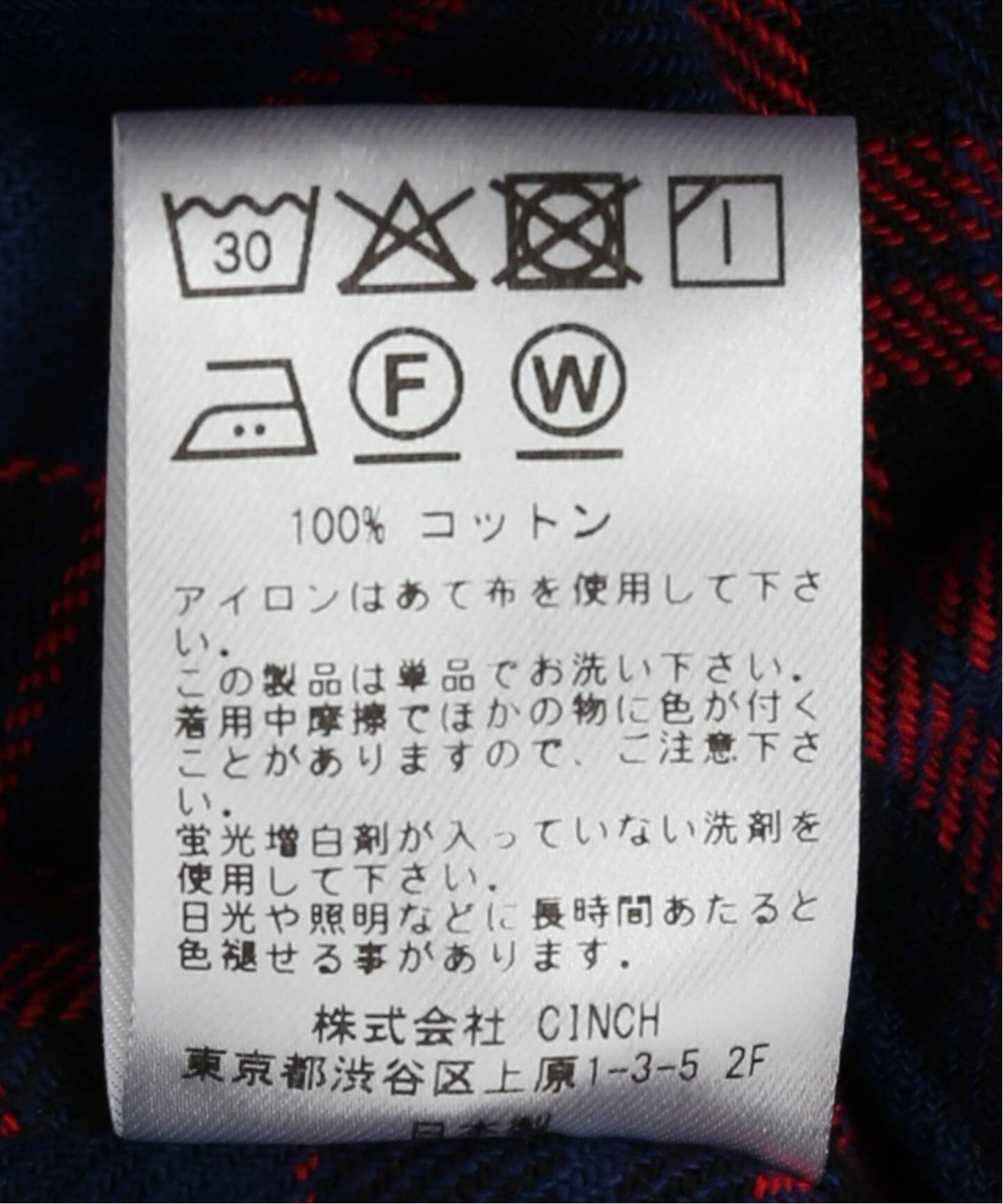 一部店舗+WEB限定》oblada / オブラダ CHECK AUTHNTIC SHIRT（シャツ